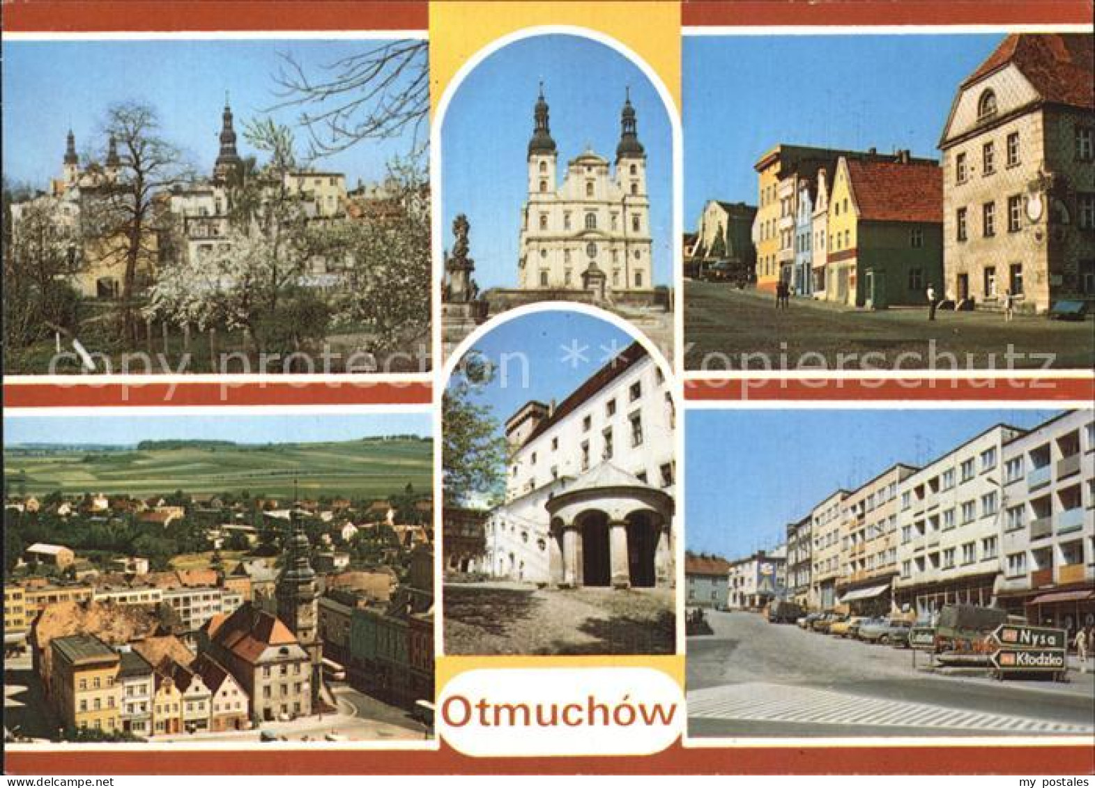 72523796 Otmuchow Schloss Kirche Luftaufnahme Stadtansichten Otmuchow - Poland