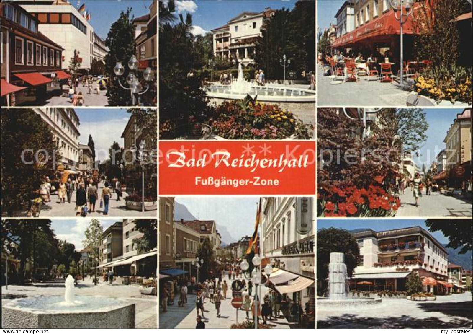 72523783 Bad Reichenhall Fussgaengerzone Ludwig Salzburger Bahnhofstrasse Bad Re - Bad Reichenhall