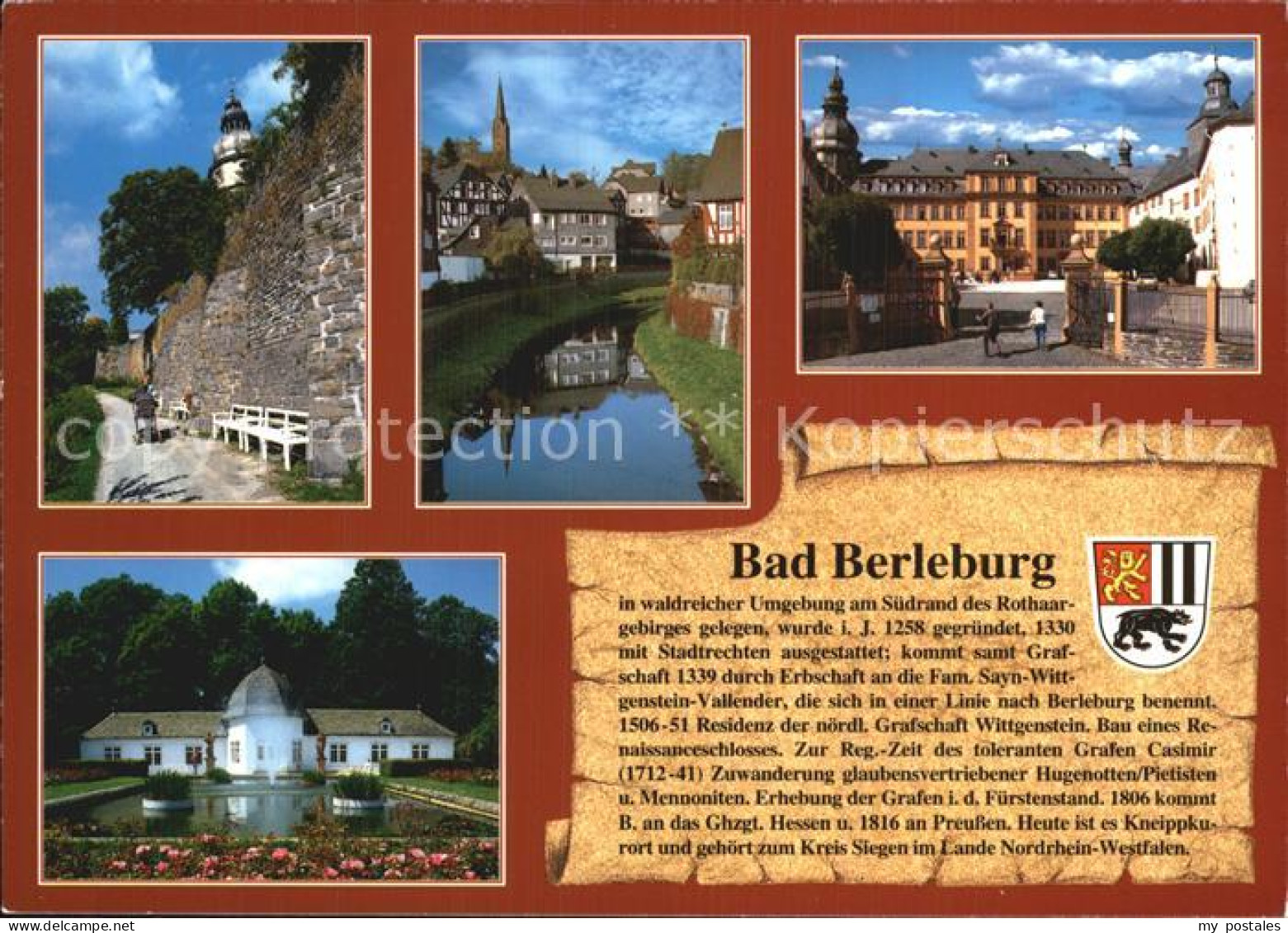 72523694 Bad Berleburg Schloss Park Bad Berleburg - Bad Berleburg