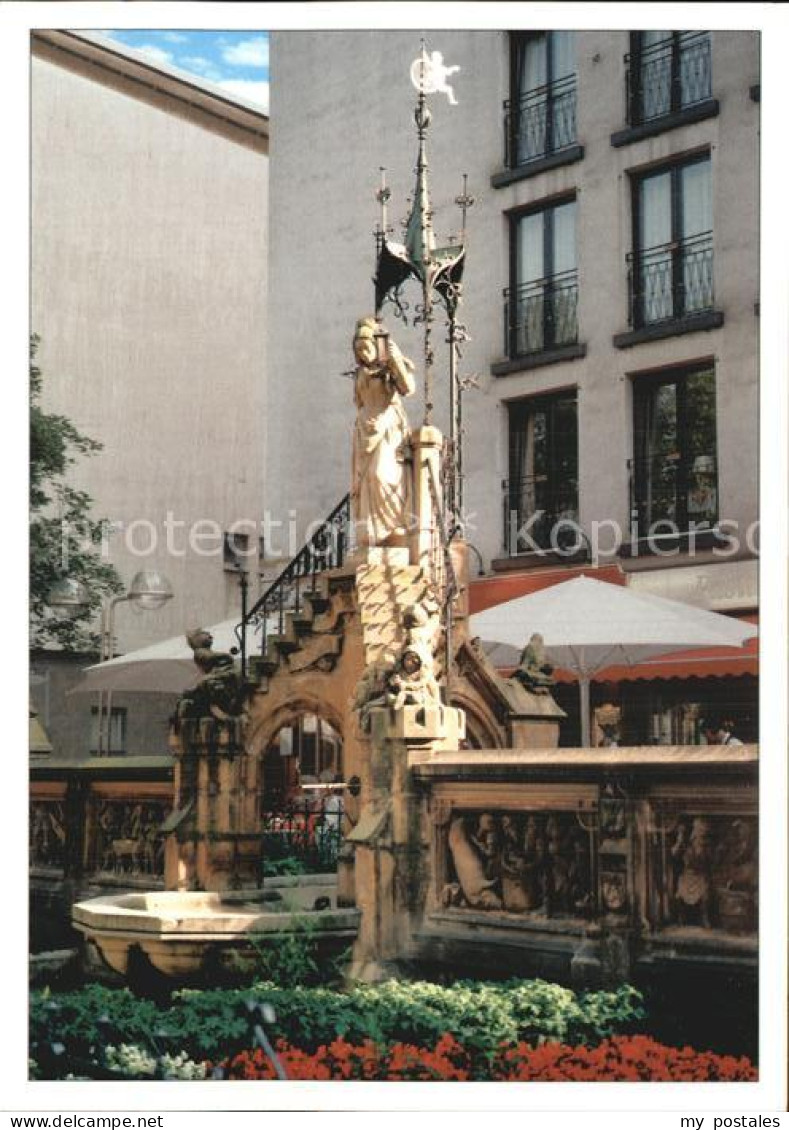 72523664 Koeln Rhein Heinzelmaennchen Brunnen Koeln Rhein - Köln