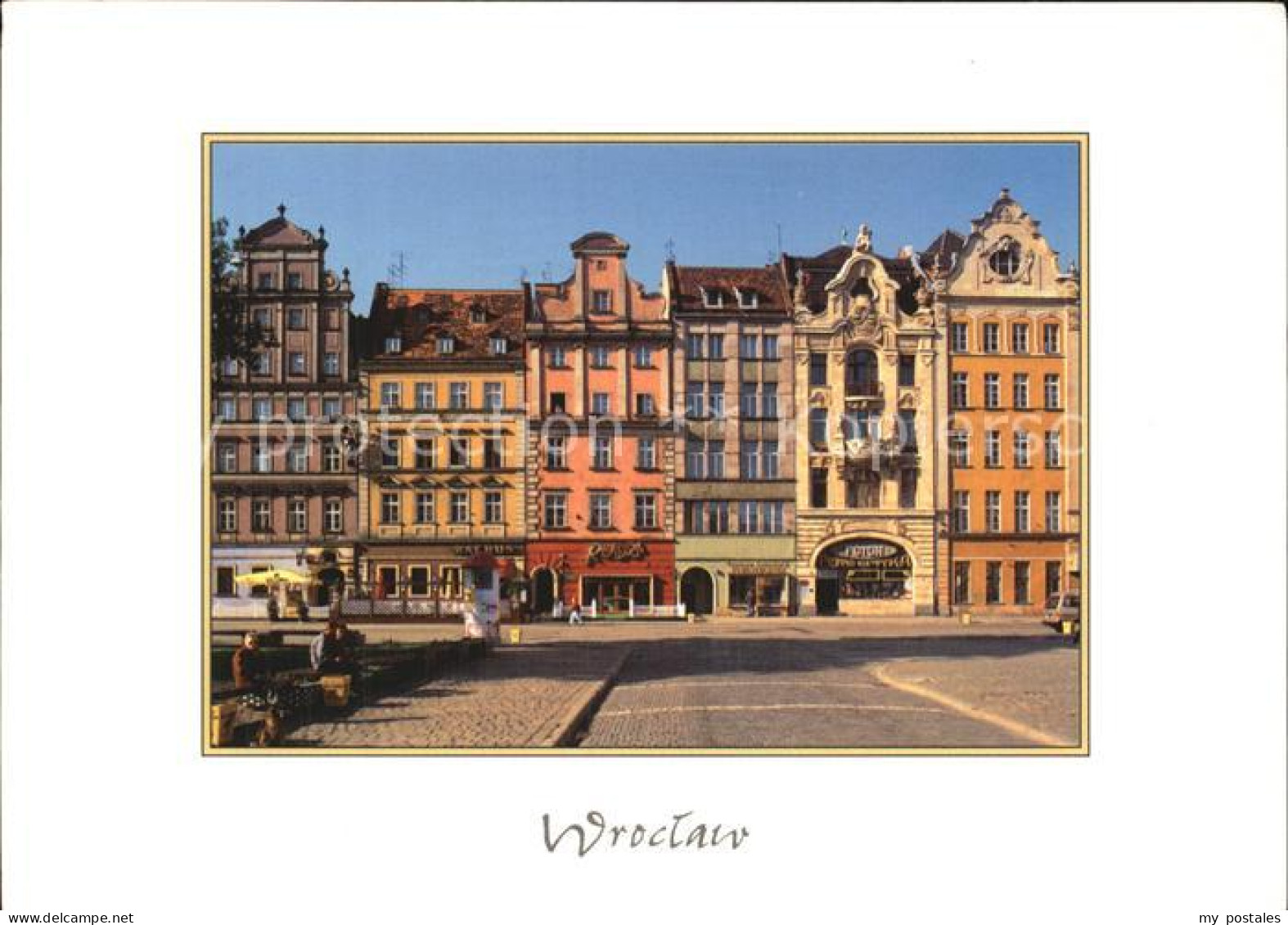 72523568 Wroclaw Marktplatz Buergerhaeuser  - Pologne