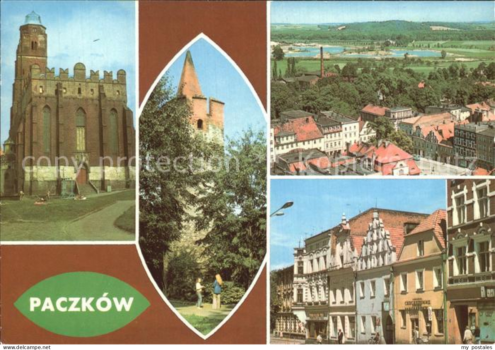 72523545 Paczkow Kirche Stadtansichten Paczkow - Pologne