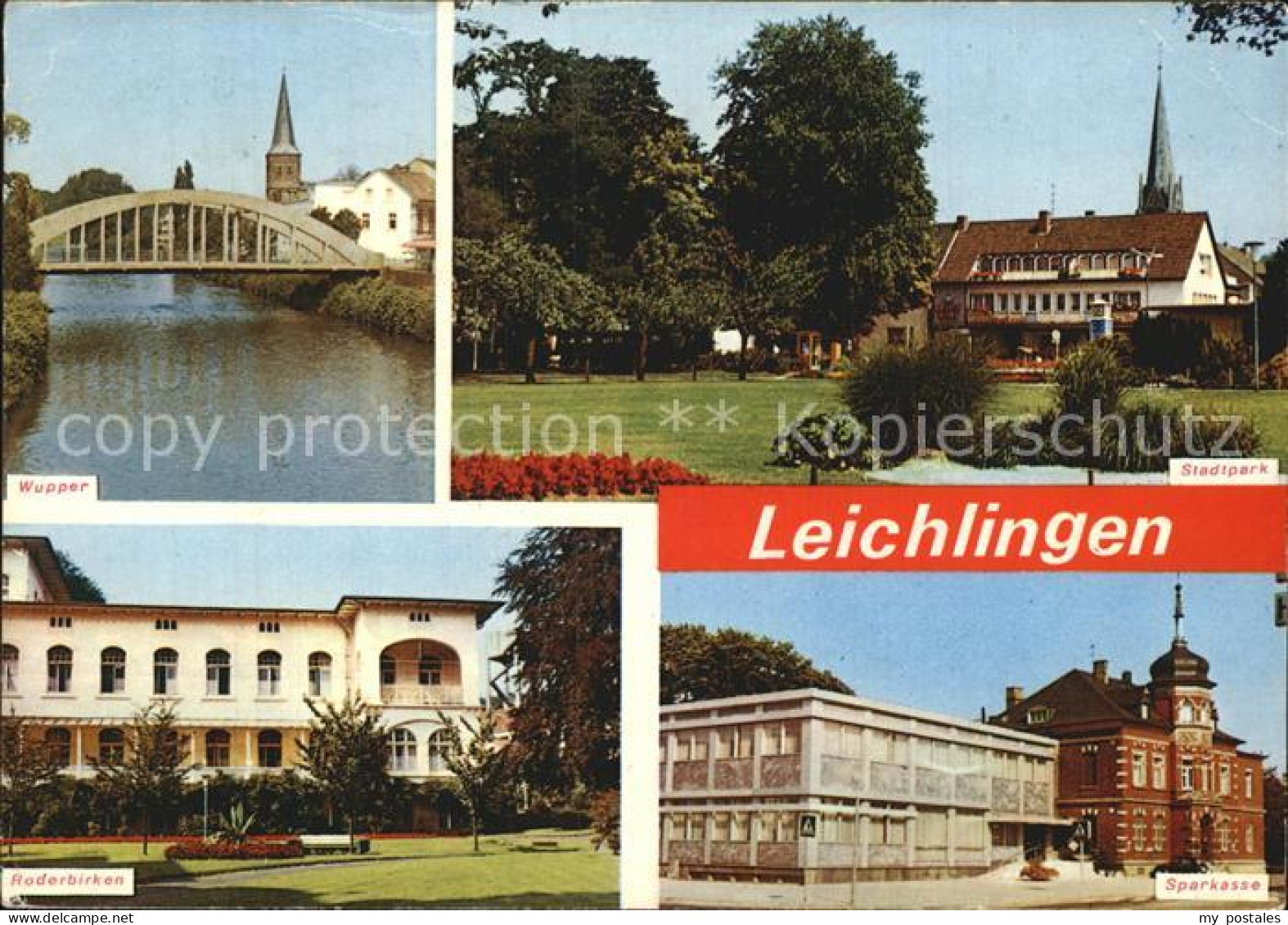 72523319 Leichlingen Rheinland Stadtpark Wupper Roderbirken Leichlingen - Other & Unclassified