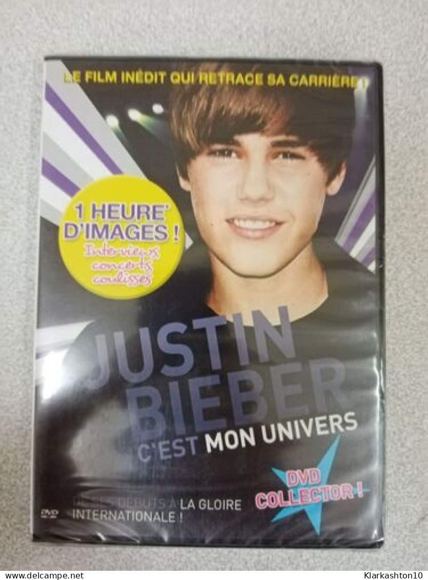 DVD - Justin Bieber C'est Mon Univers - Other & Unclassified