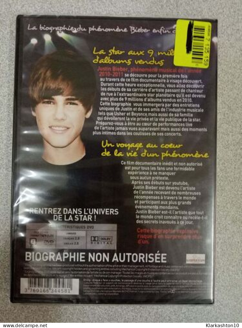 DVD - Justin Bieber C'est Mon Univers - Autres & Non Classés