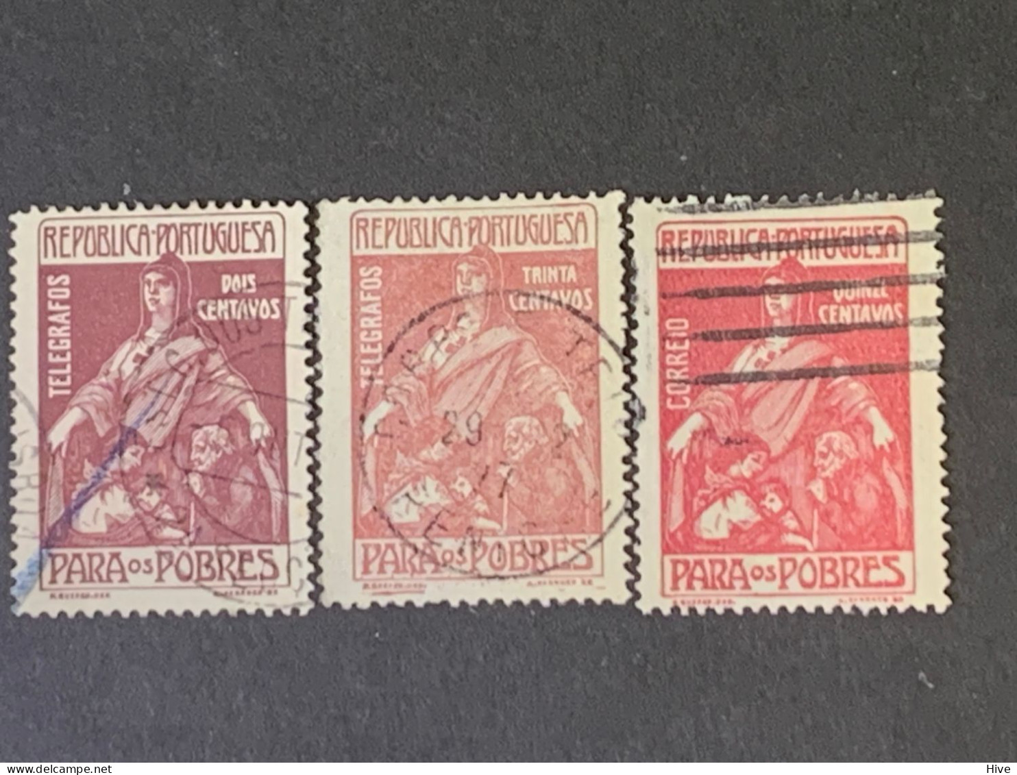 Portugal 1915 Telegraph Stamp - Used Stamps