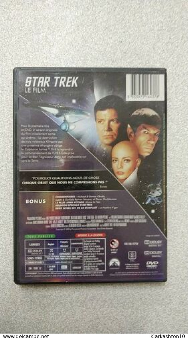 DVD - Star Trek: Le Film - Patrick Stewart - Autres & Non Classés