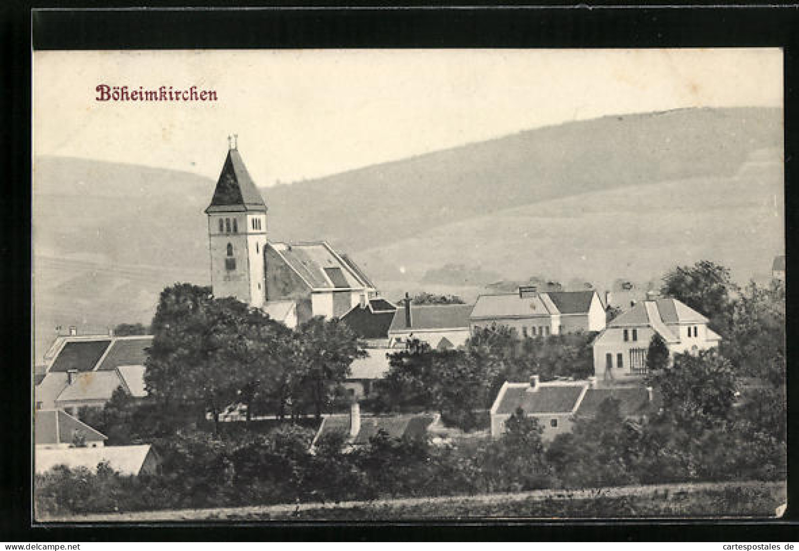 AK Böheimkirchen, Teilansicht Mit Kirche  - Other & Unclassified