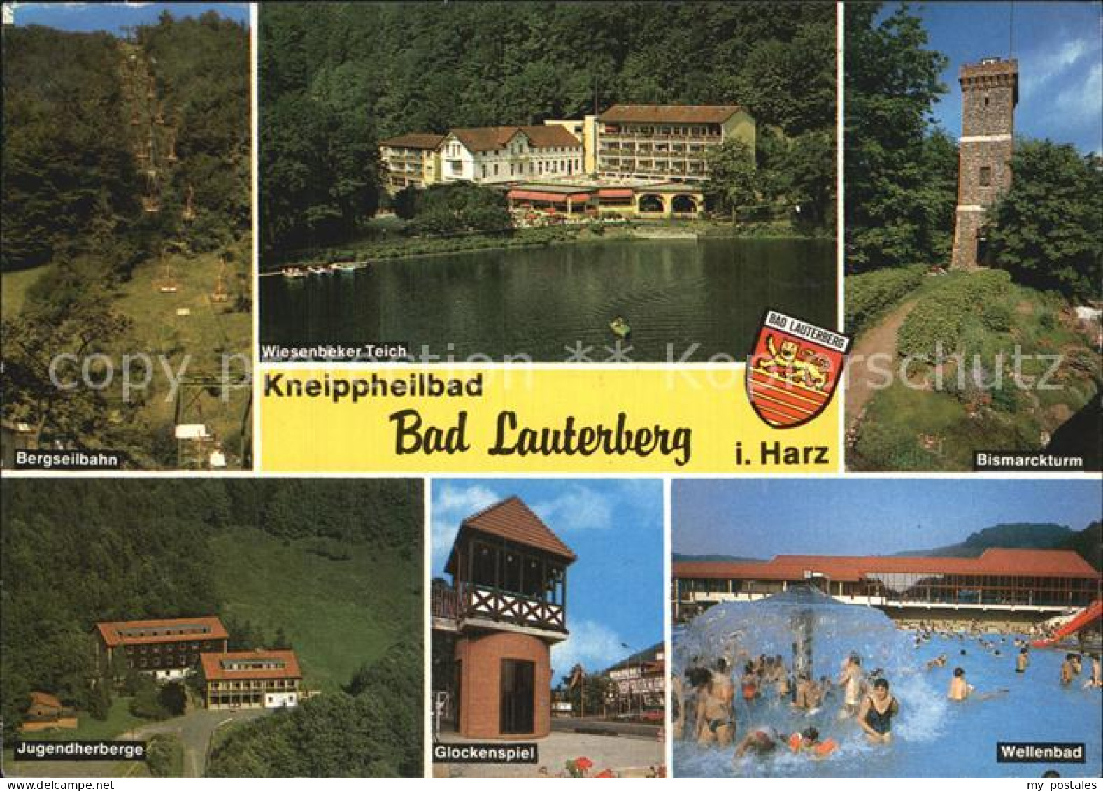 72523162 Bad Lauterberg Bismarckturm Wellenbad Bergseilbahn Jugendherberge Bad L - Bad Lauterberg