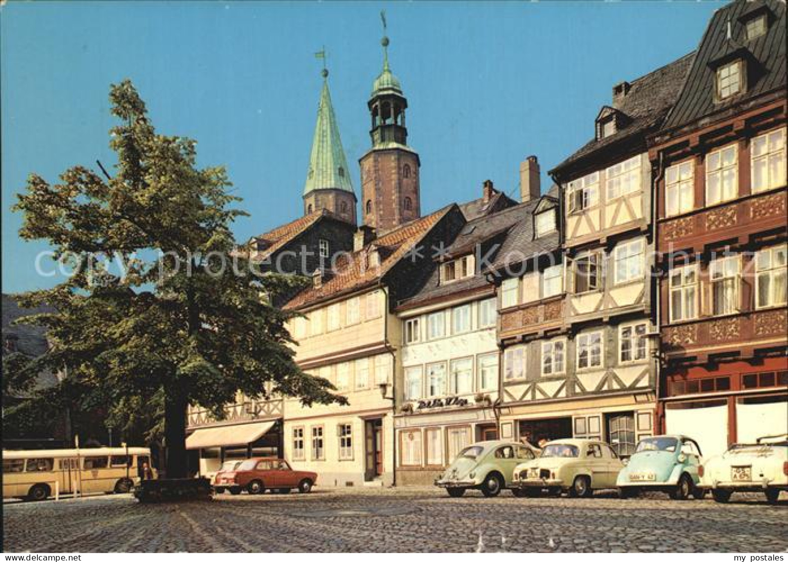72523147 Goslar Schulhof Marktkirche  Goslar - Goslar