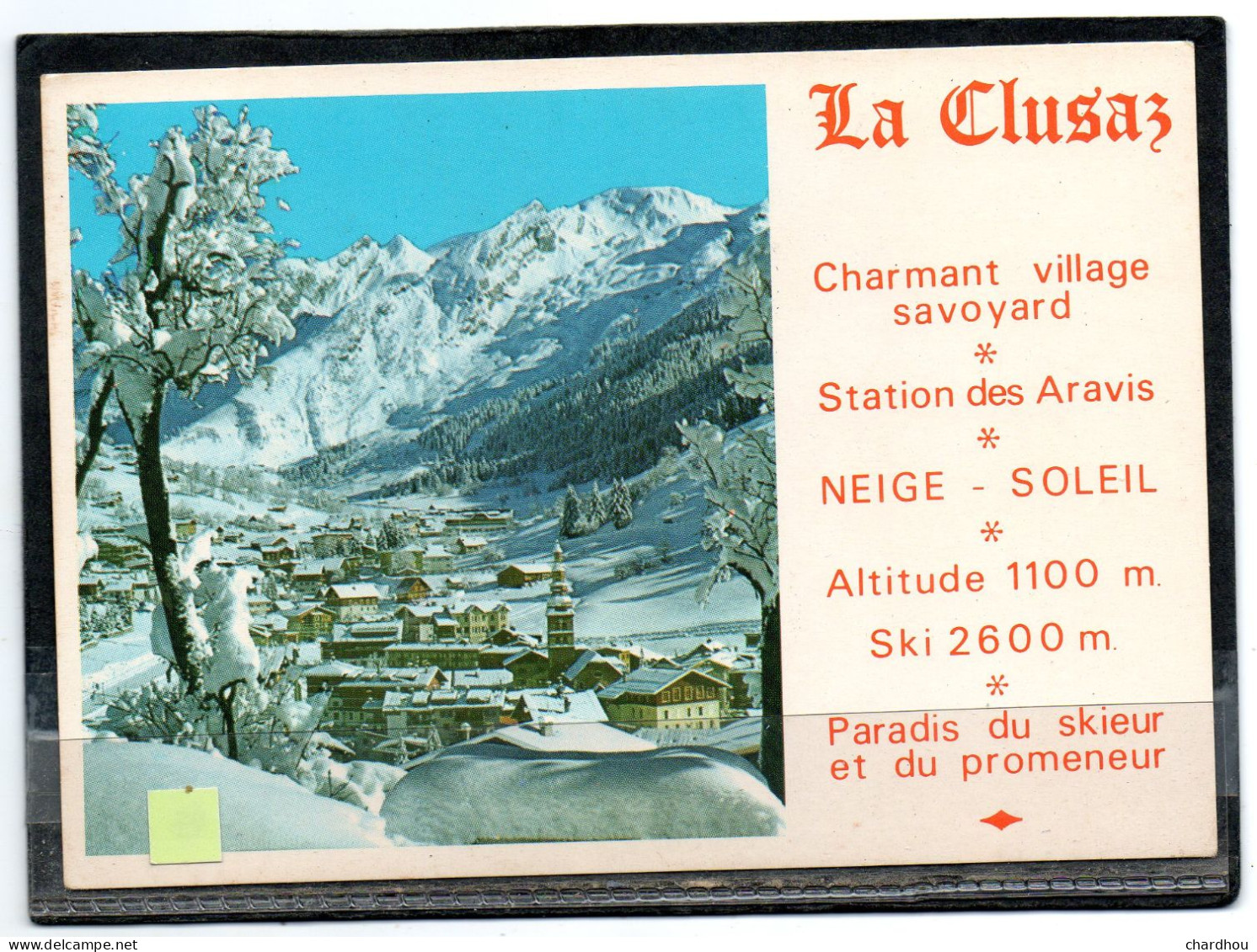 LA CLUSAZ  // Lot  30 - La Clusaz