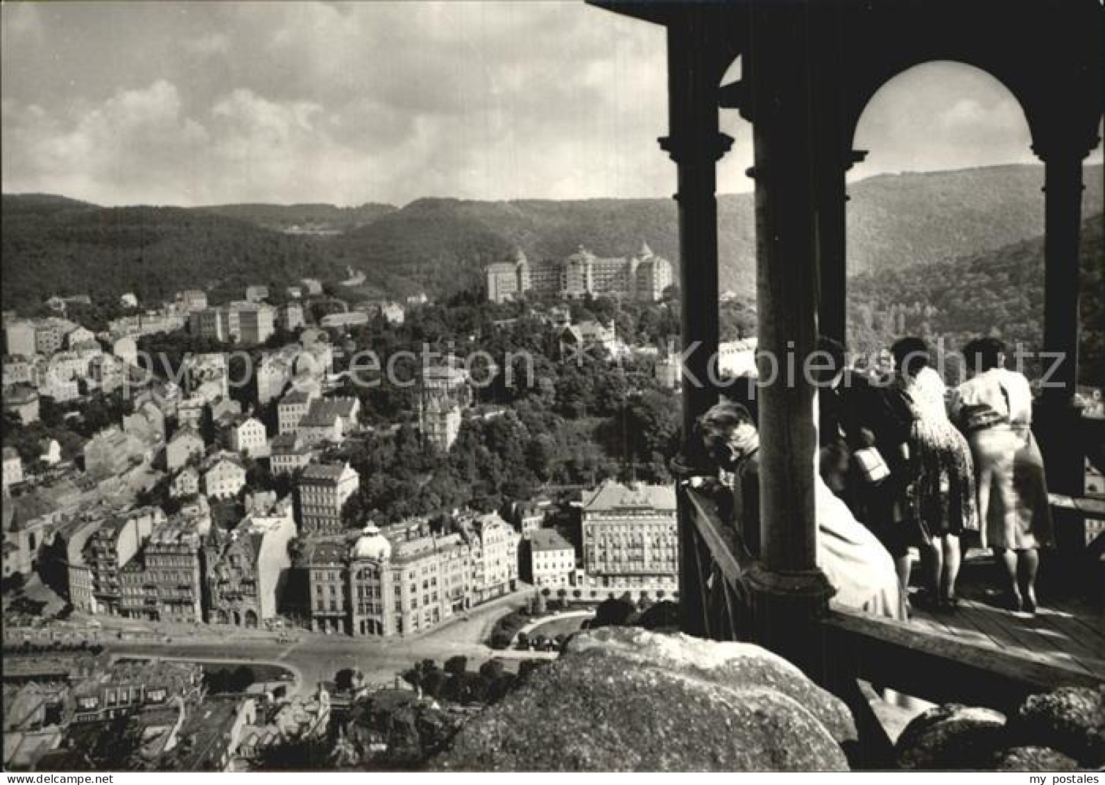 72523093 Karlovy Vary Blick Vom Hirschsprung  - Tchéquie