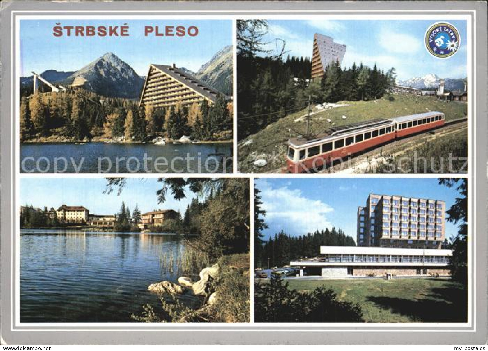 72523046 Strbske Pleso Seepartie Hotel Patria Und Panorama Sprungschanze Tschirm - Slowakije