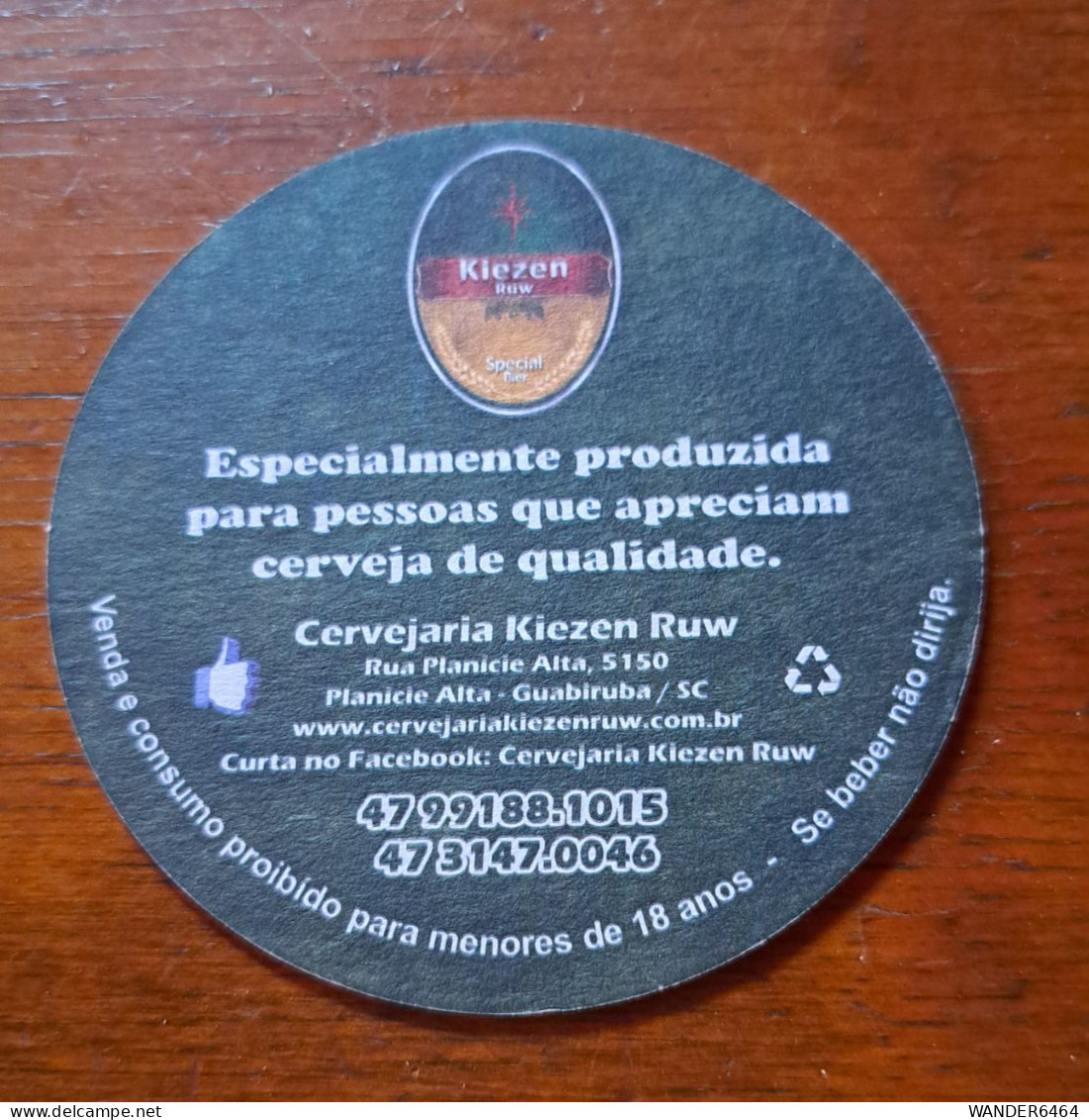 BRAZIL BREWERY  BEER  MATS - COASTERS #016 - Sous-bocks