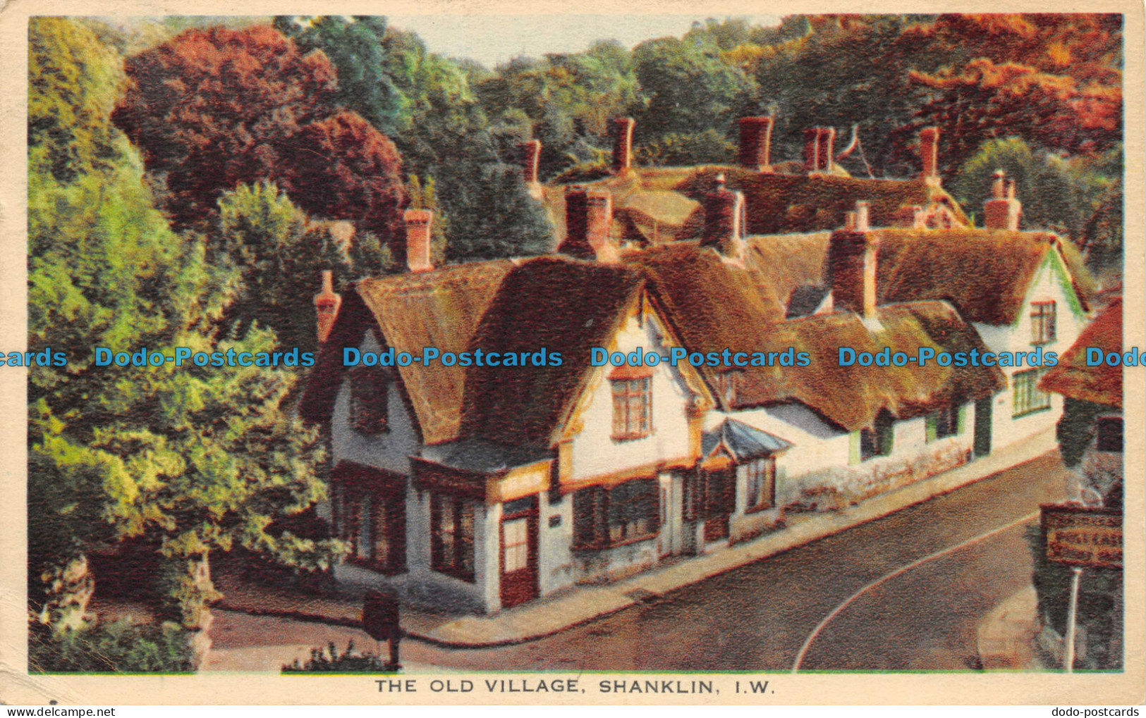 R057800 The Old Village. Shanklin. I. W. Arthur Dixon - Monde