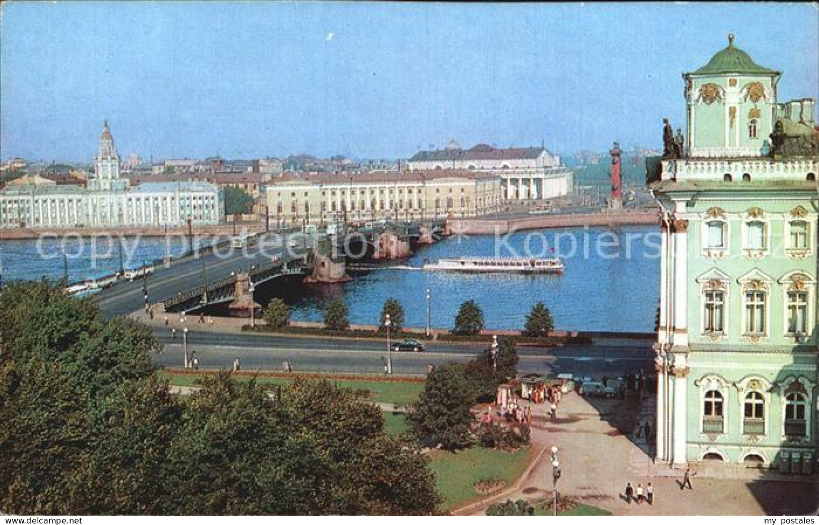 72522884 St Petersburg Leningrad Palastbruecke   - Russia