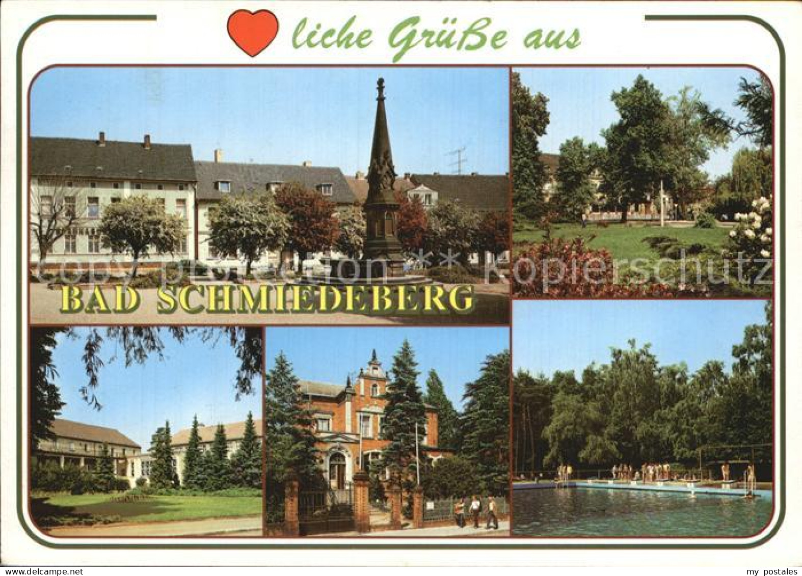 72522802 Bad Schmiedeberg Markt Kurpark Eisenmoorbad Haus Heidesanatorium Freiba - Bad Schmiedeberg