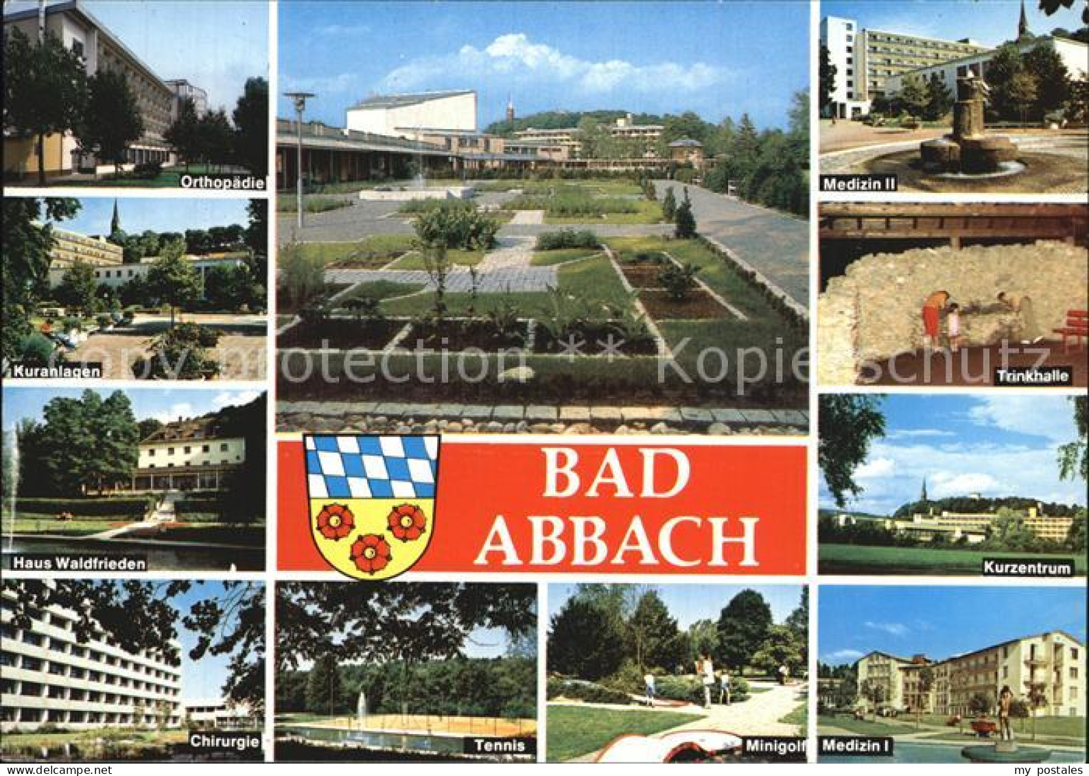 72522665 Bad Abbach Orthopaedie Park Medizin I Und II Kuranlagen Trinkhalle Haus - Bad Abbach