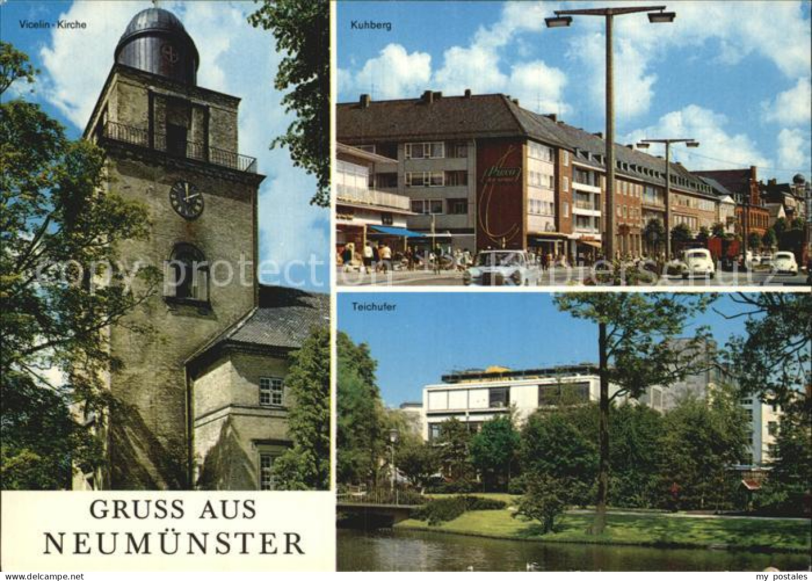 72522615 Neumuenster Schleswig-Holstein Violinkirche Kuhberg Teichufer Brachenfe - Other & Unclassified