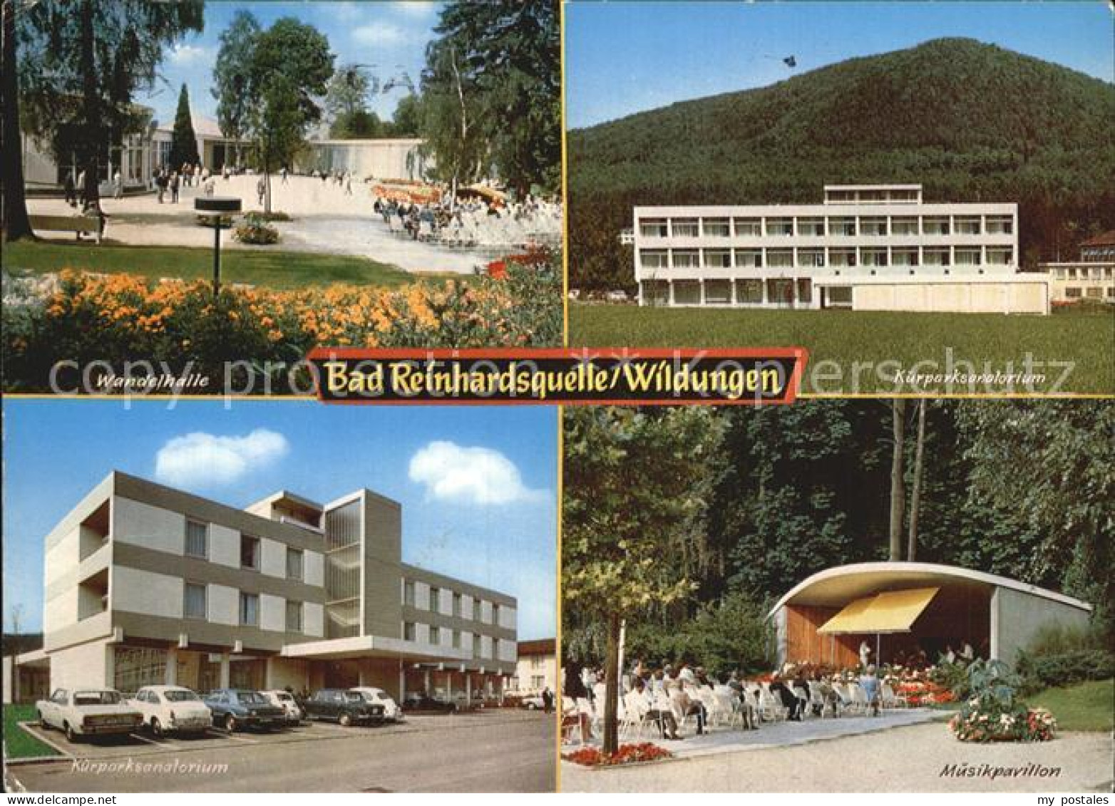 72522586 Bad Reinhardsquelle Musikpavillon Wandelhalle  Bad Reinhardsquelle - Bad Wildungen