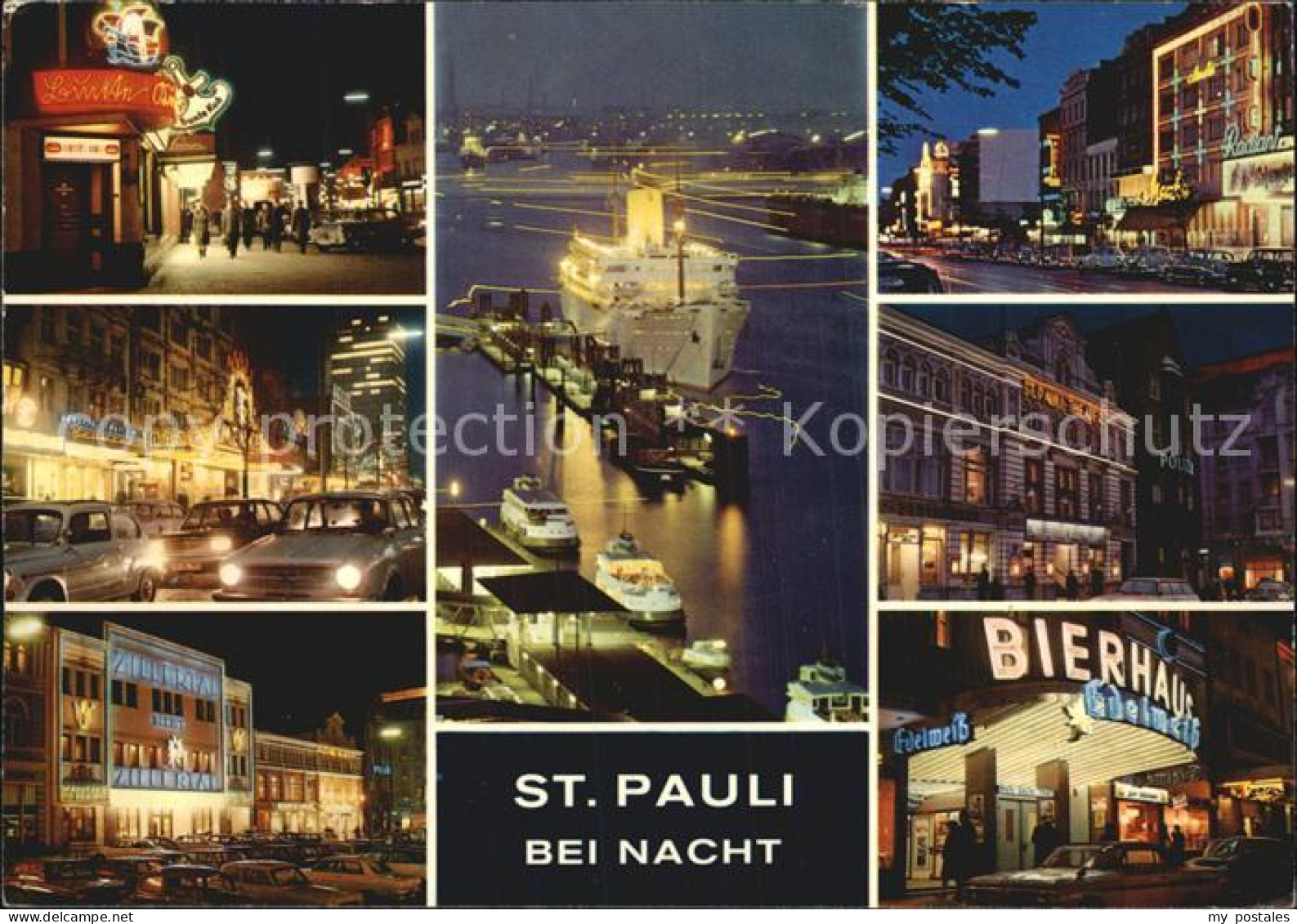72522534 St Pauli Reeperbahn Landungsbruecken Bierhaus Bei Nacht St. Pauli - Other & Unclassified