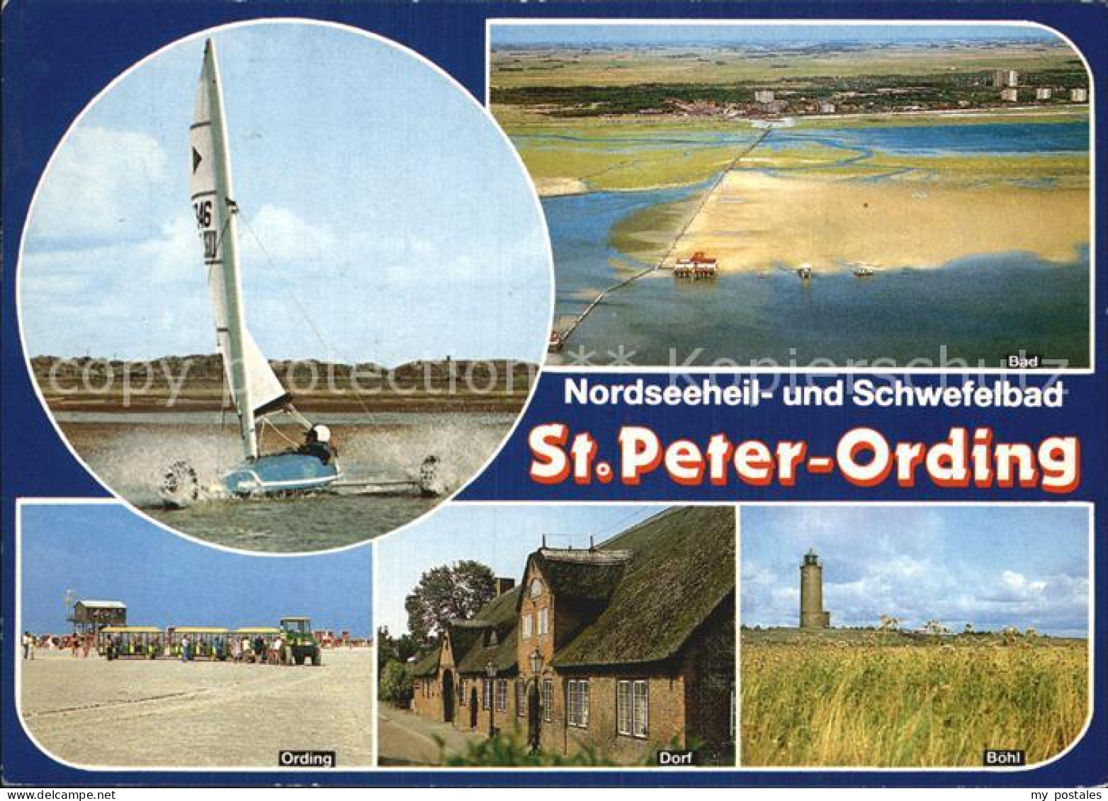 72522516 St Peter-Ording Boehl Ording Fliegeraufnahme St. Peter-Ording - St. Peter-Ording