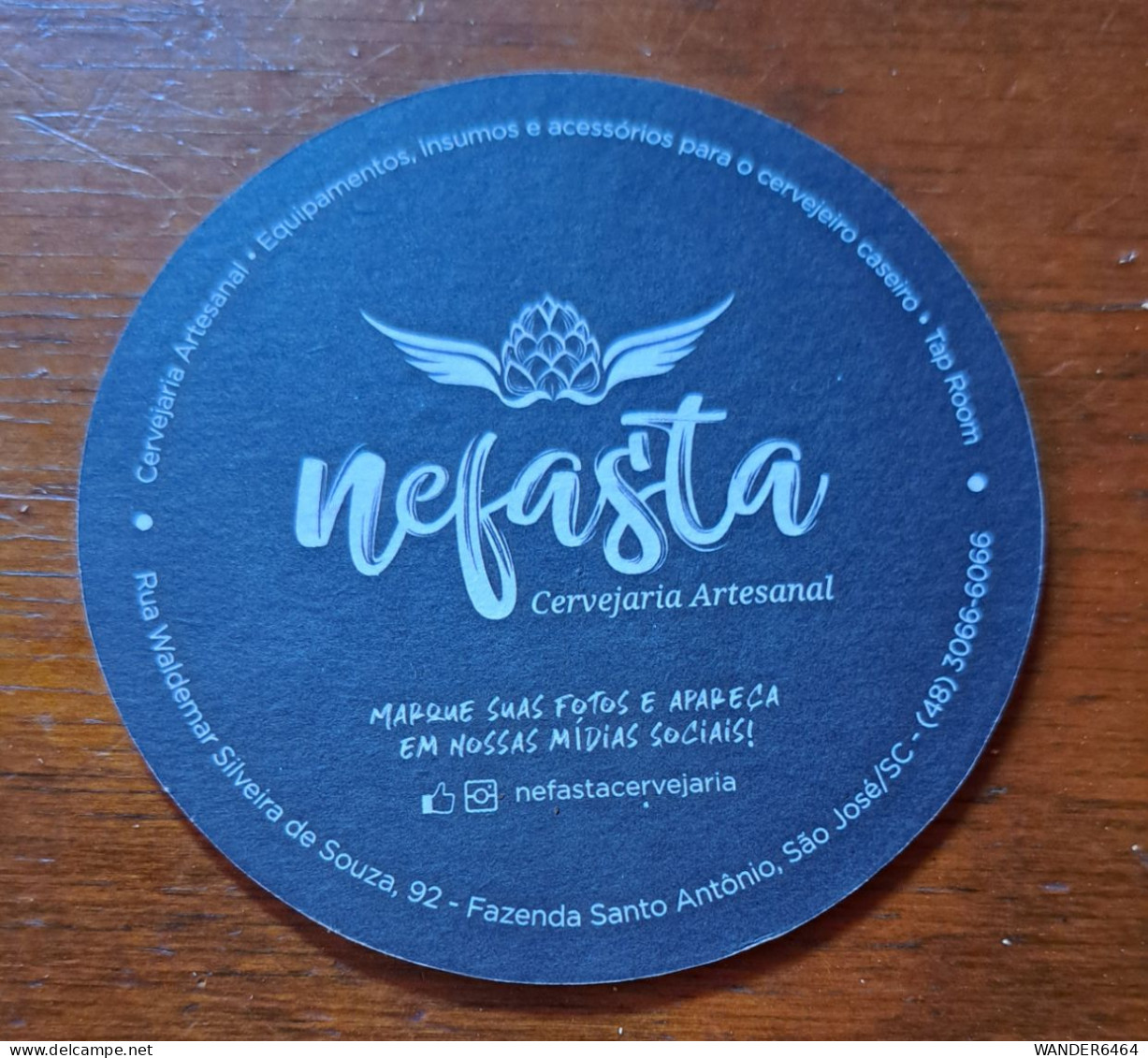 BRAZIL BREWERY  BEER  MATS - COASTERS #024 - Beer Mats