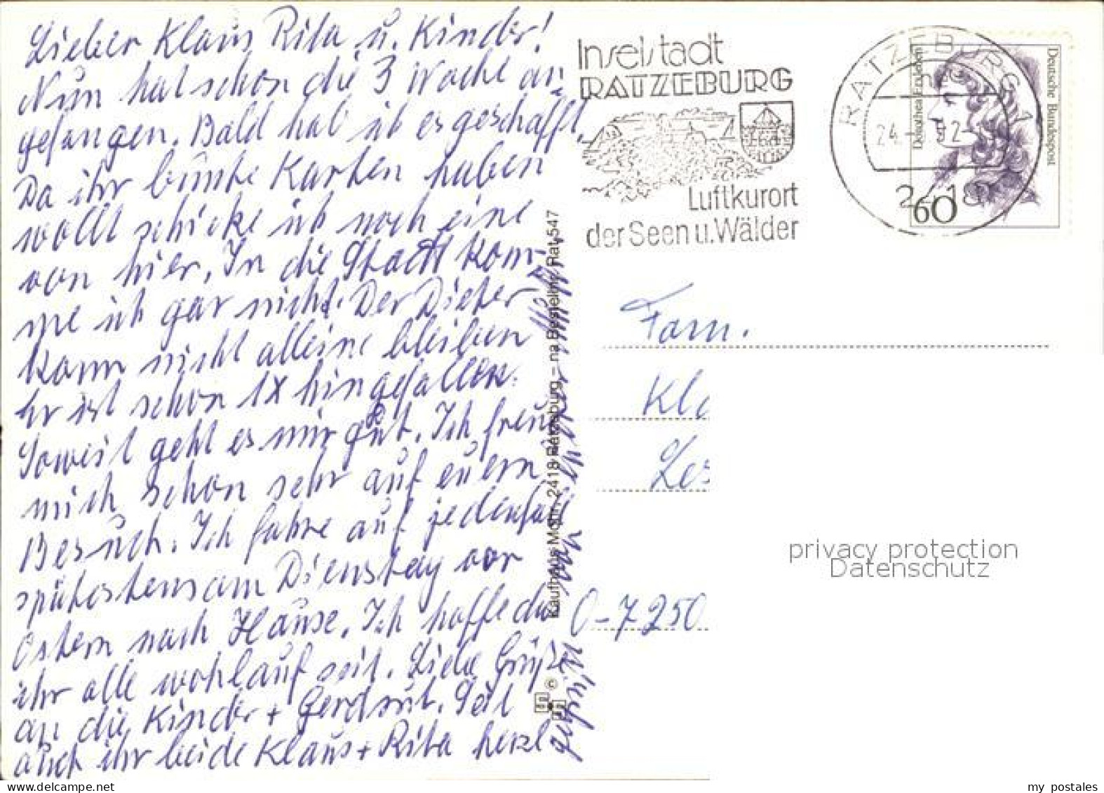 72522457 Ratzeburg Kapelle Park Fliegeraufnahme Ratzeburg - Ratzeburg