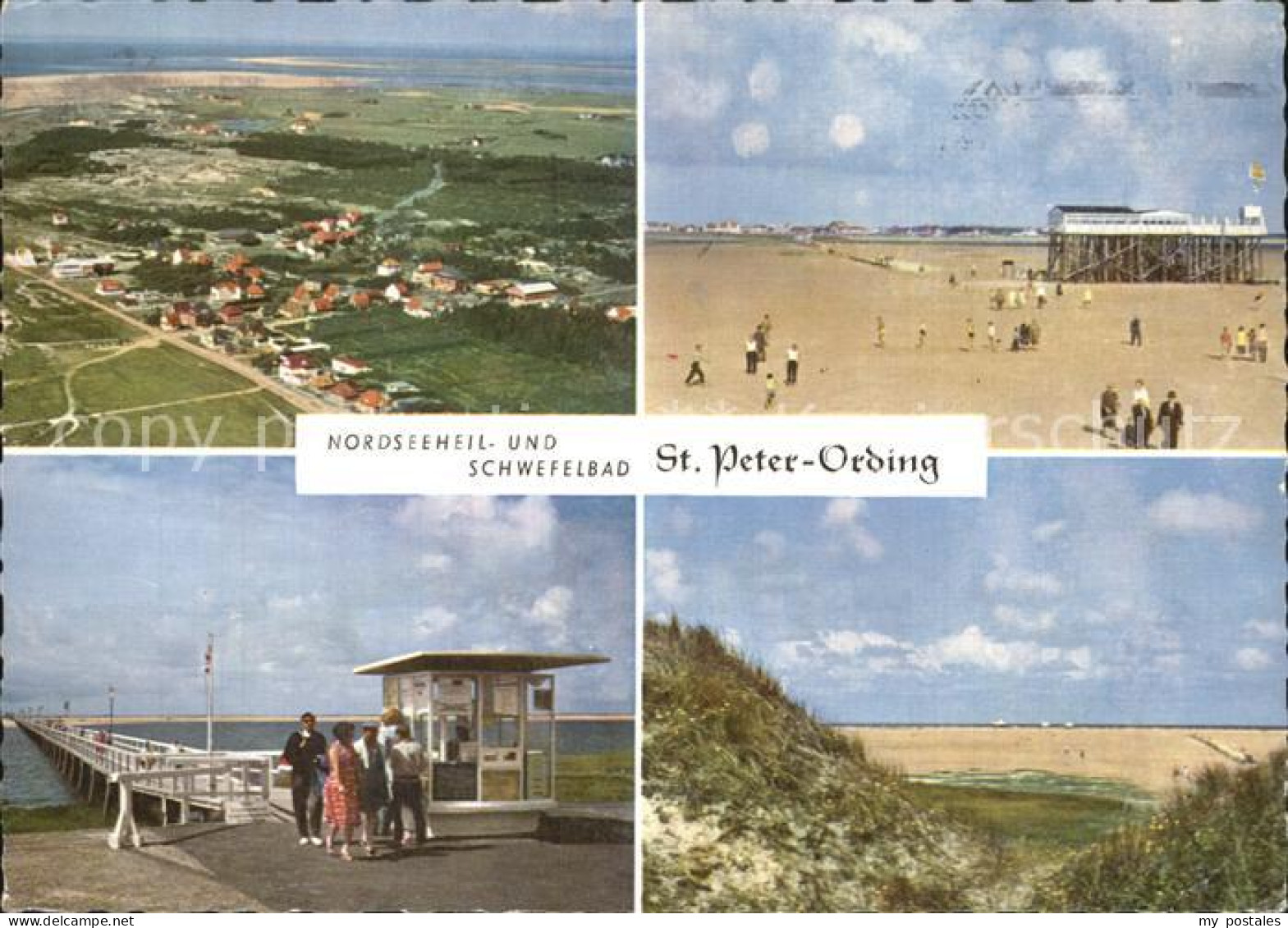 72522451 St Peter-Ording Strand Fliegeraufnahme St. Peter-Ording - St. Peter-Ording