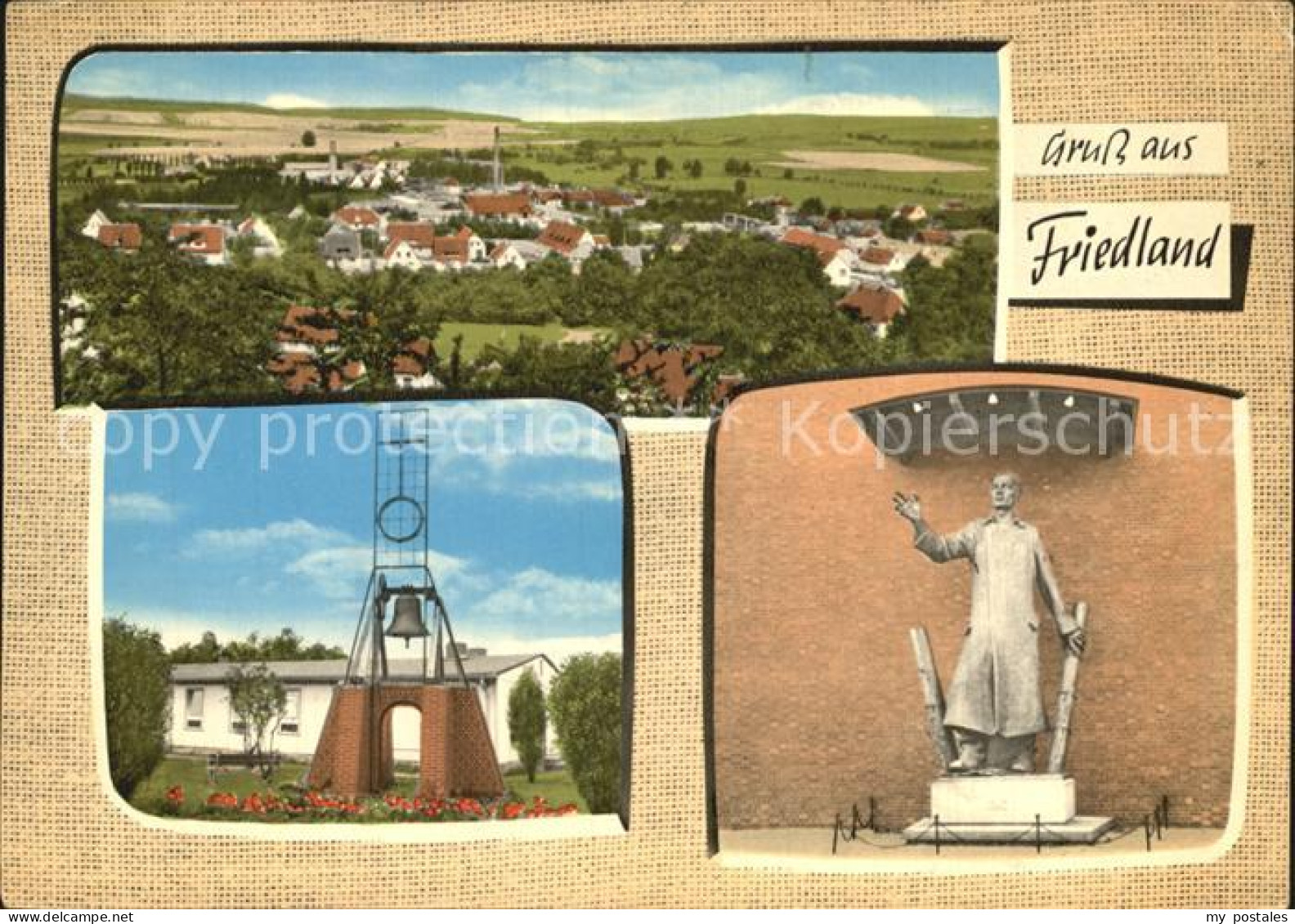 72522414 Friedland Goettingen Denkmal Panorama Friedland Leine - Autres & Non Classés