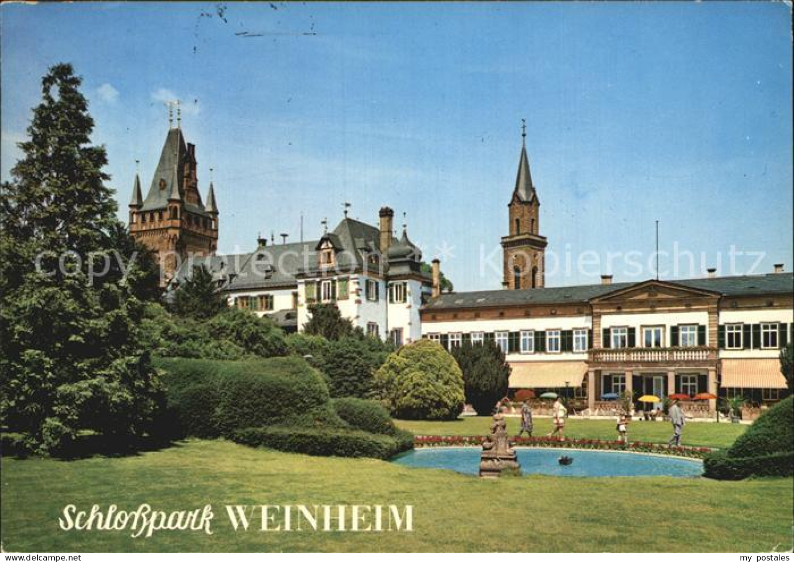72522404 Weinheim Bergstrasse Schlosspark Weinheim - Weinheim