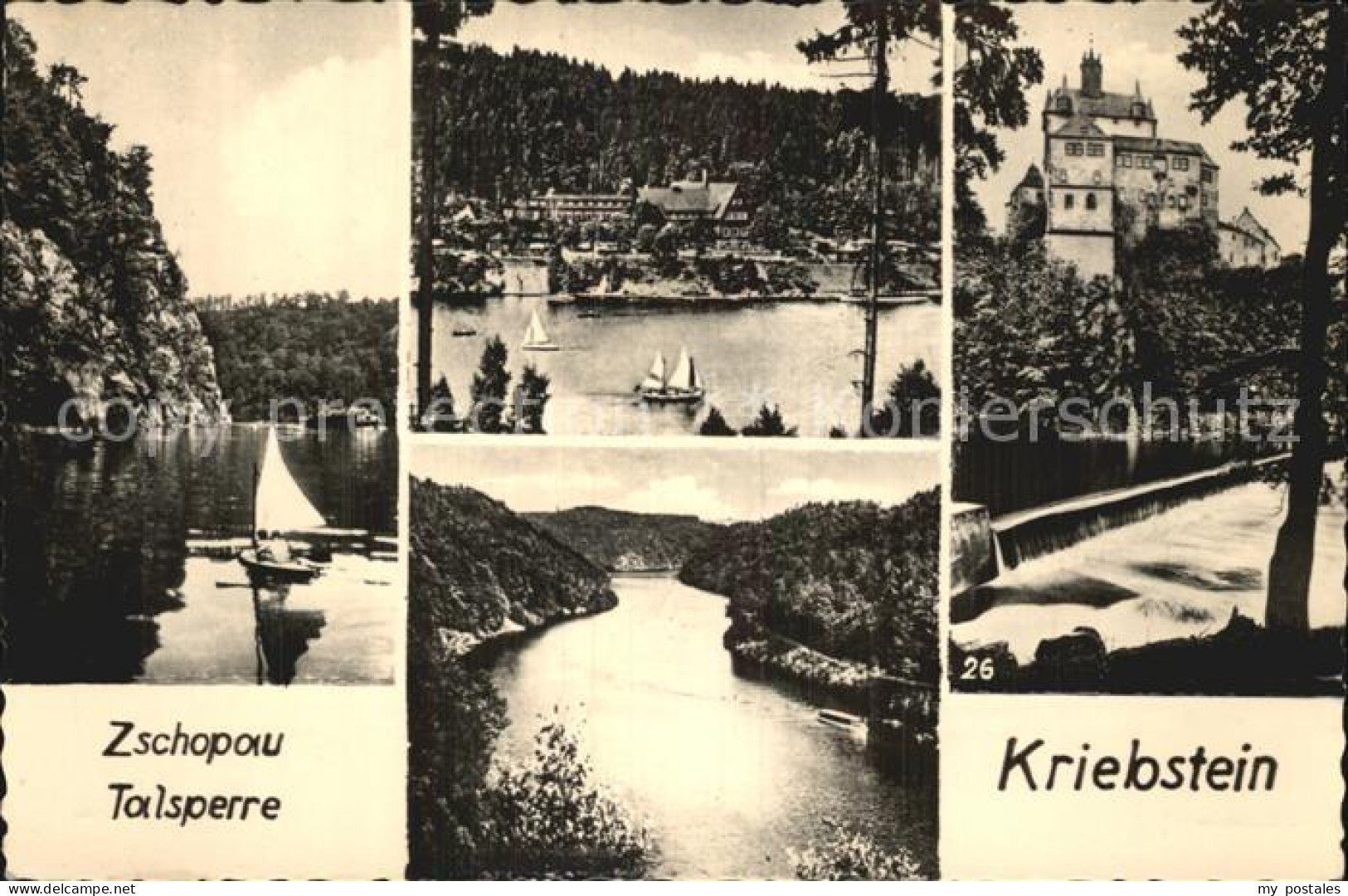 72521975 Talsperre Kriebstein Schloss  Talsperre Kriebstein - Autres & Non Classés