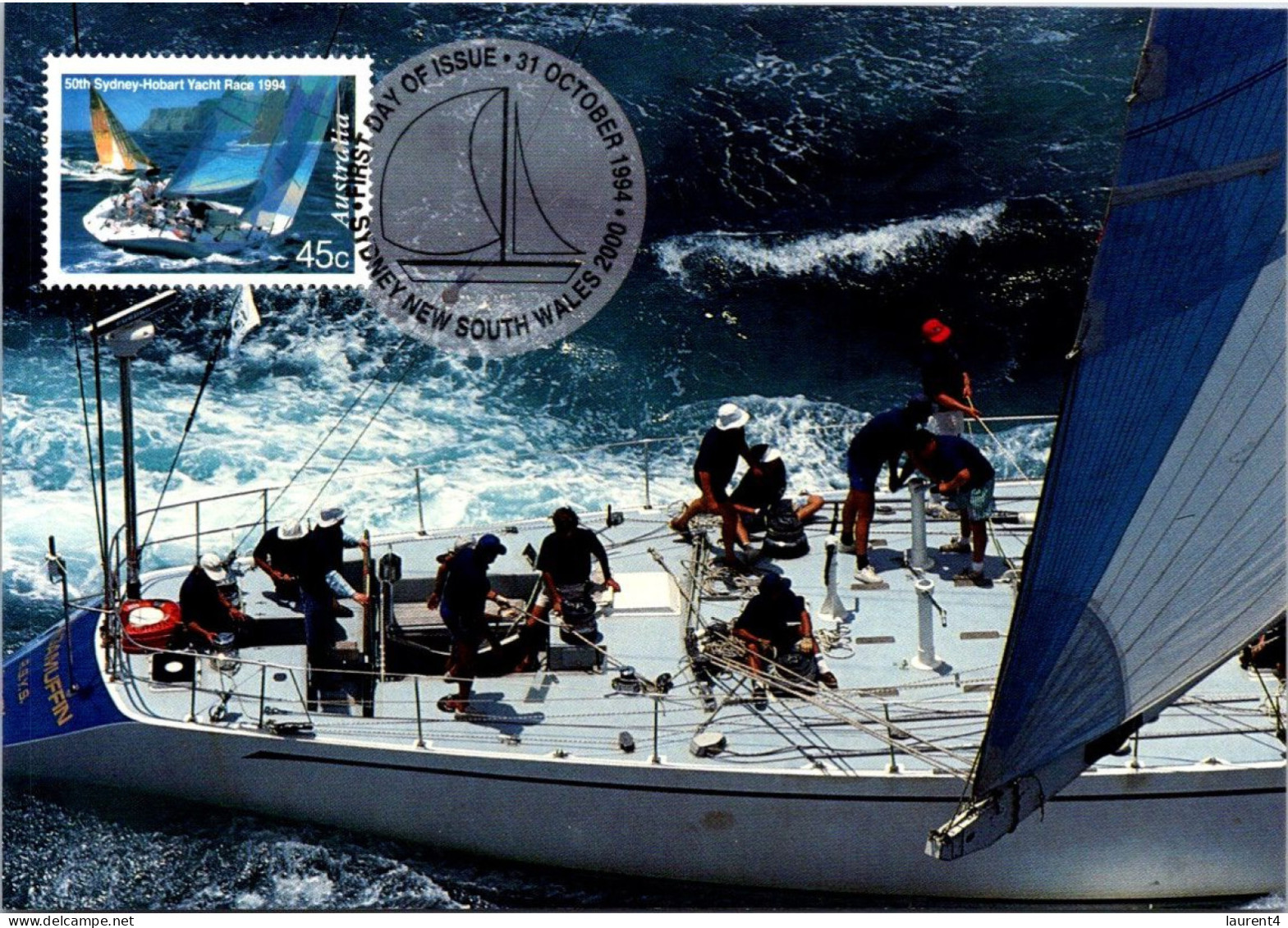 20-5-2024 (5 Z 39) Australia (2 Maxicard) Sailing Sydney To Hobart (if Not Sold Will NOT Be Re-listed) - Maximum Cards