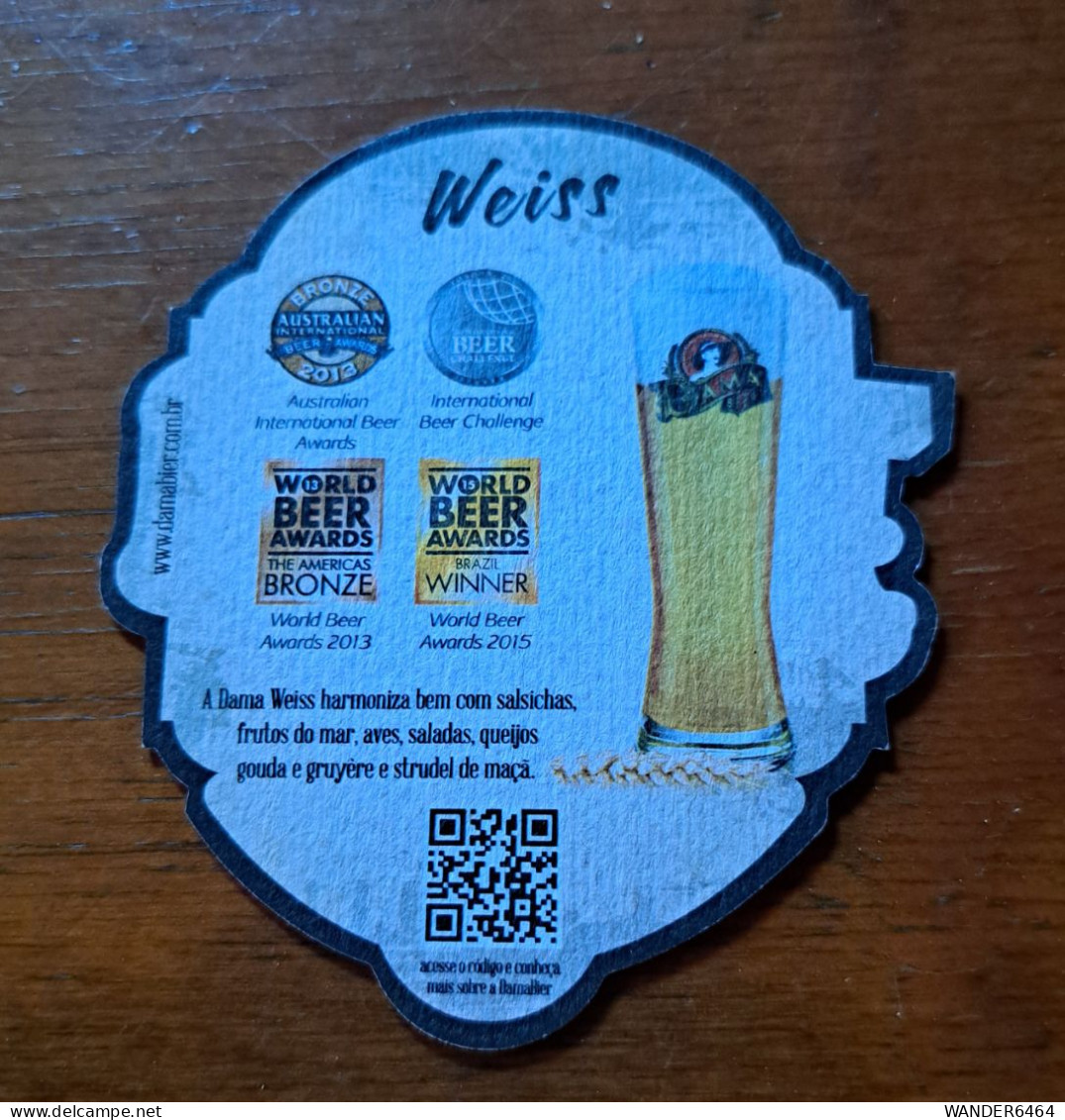 BRAZIL BREWERY  BEER  MATS - COASTERS #030 - Beer Mats