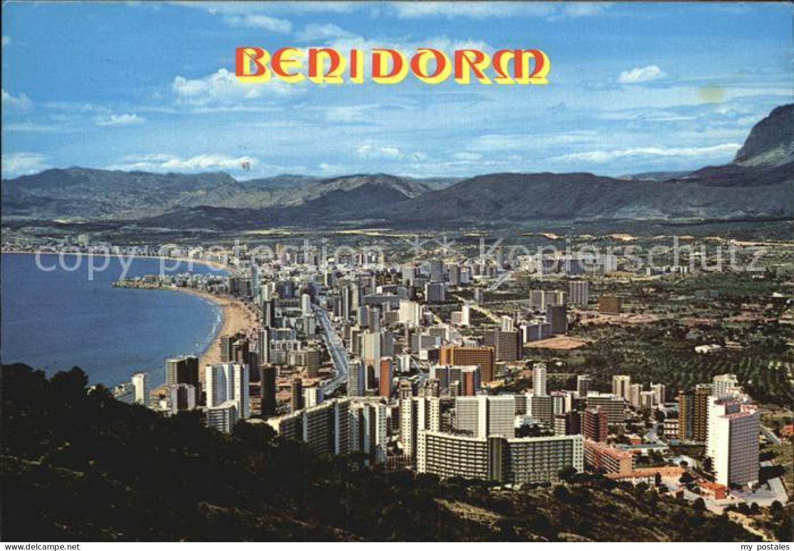 72521485 Benidorm Panorama  - Autres & Non Classés