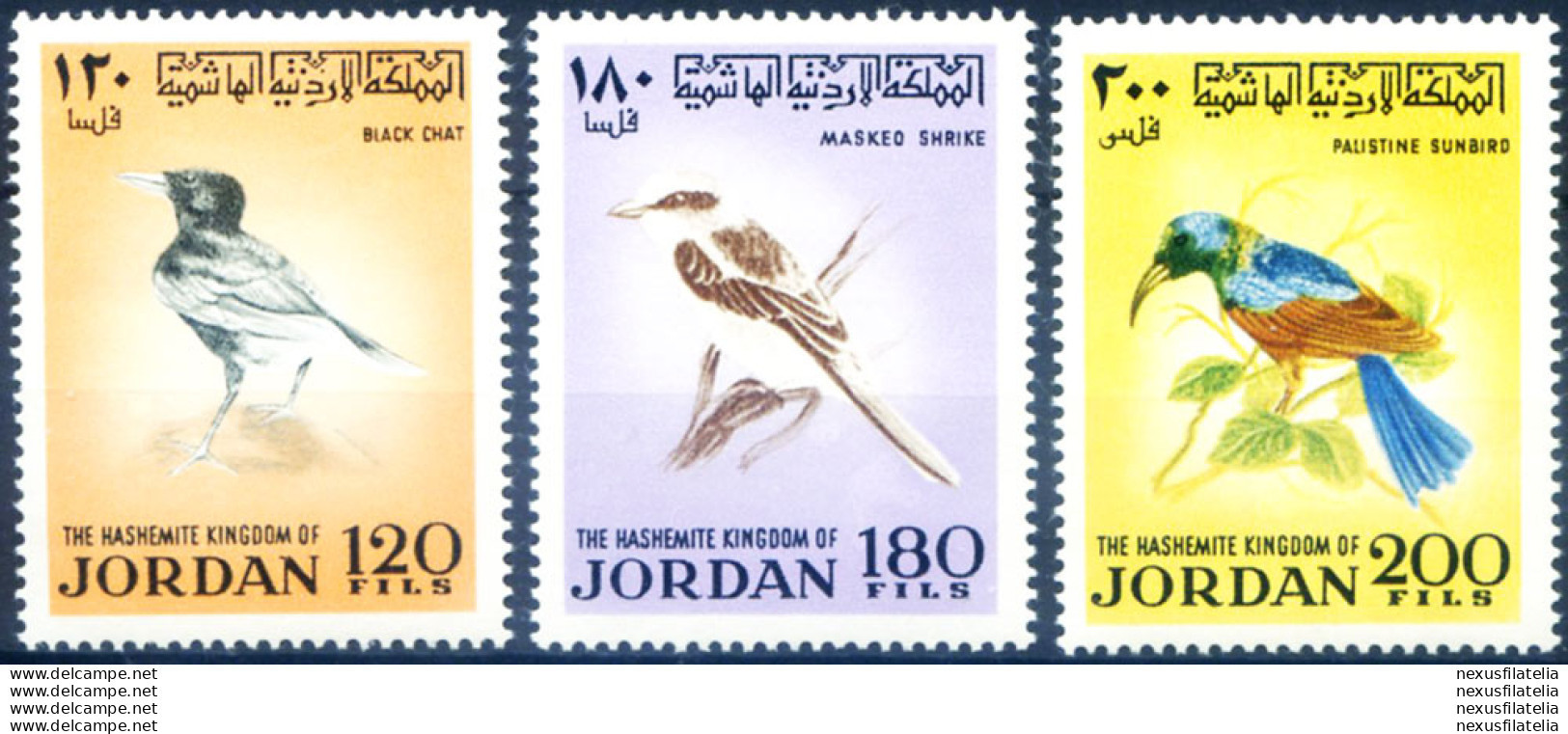 Fauna. Uccelli 1970. - Jordanien