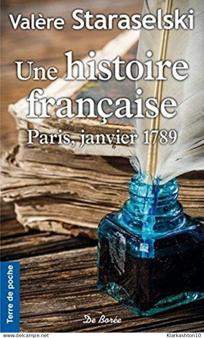 Histoire Française (Une): Paris Janvier 1789 - Autres & Non Classés