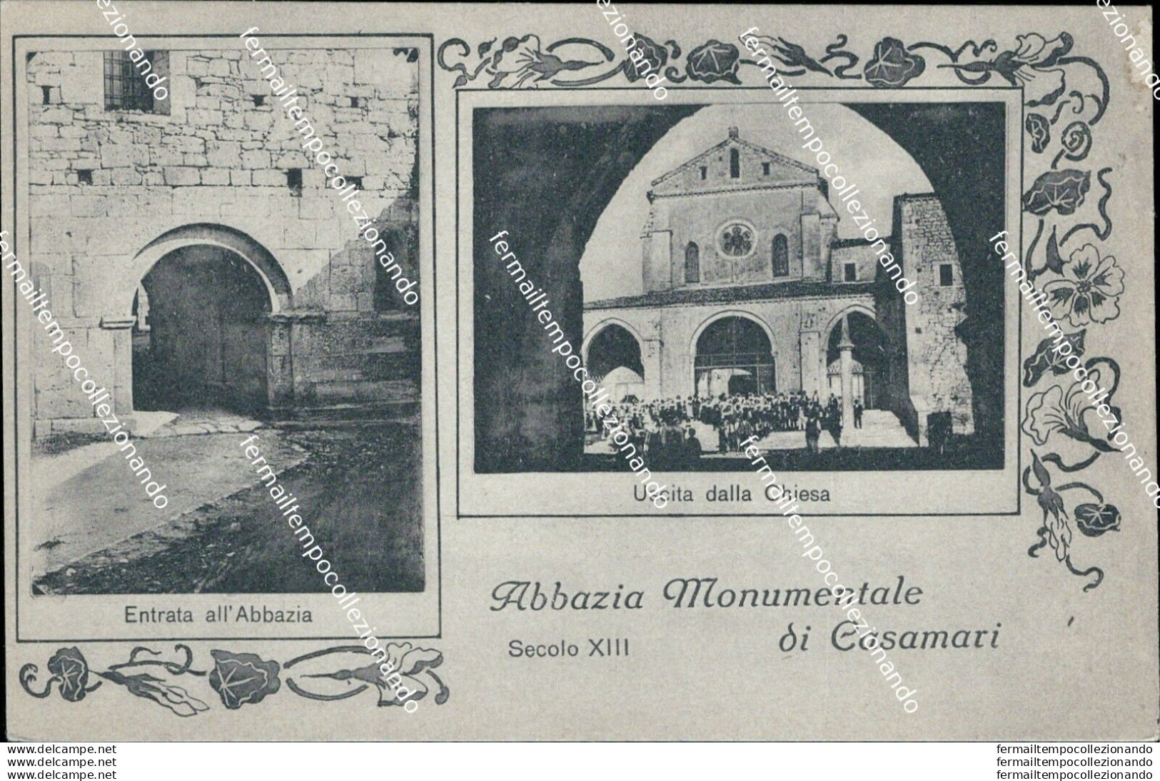 Ae631 Cartolina Abbazia Monumentale Di Casamari Provincia Di Frosinone - Frosinone