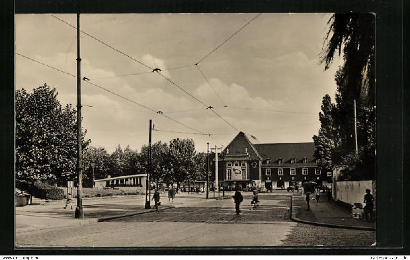 AK Frankfurt /Oder, Blick Auf Den Bahnhof  - Frankfurt A. D. Oder