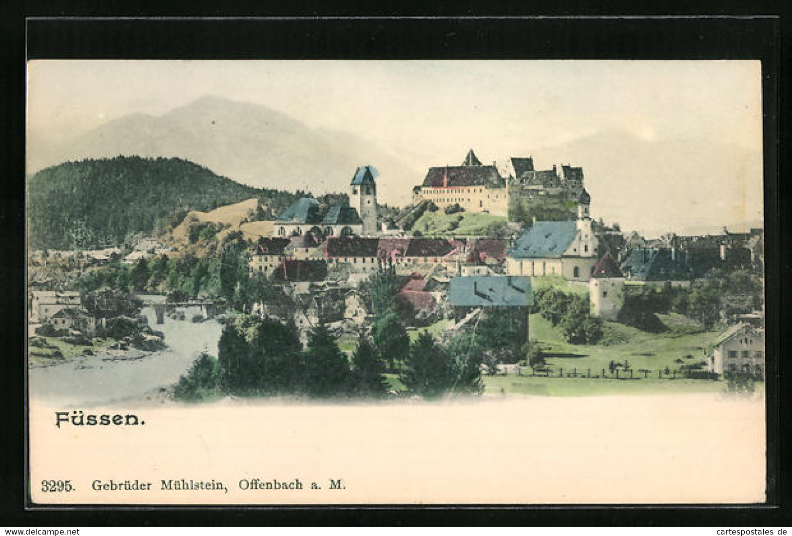 AK Füssen, Das Schloss Am Lech  - Fuessen
