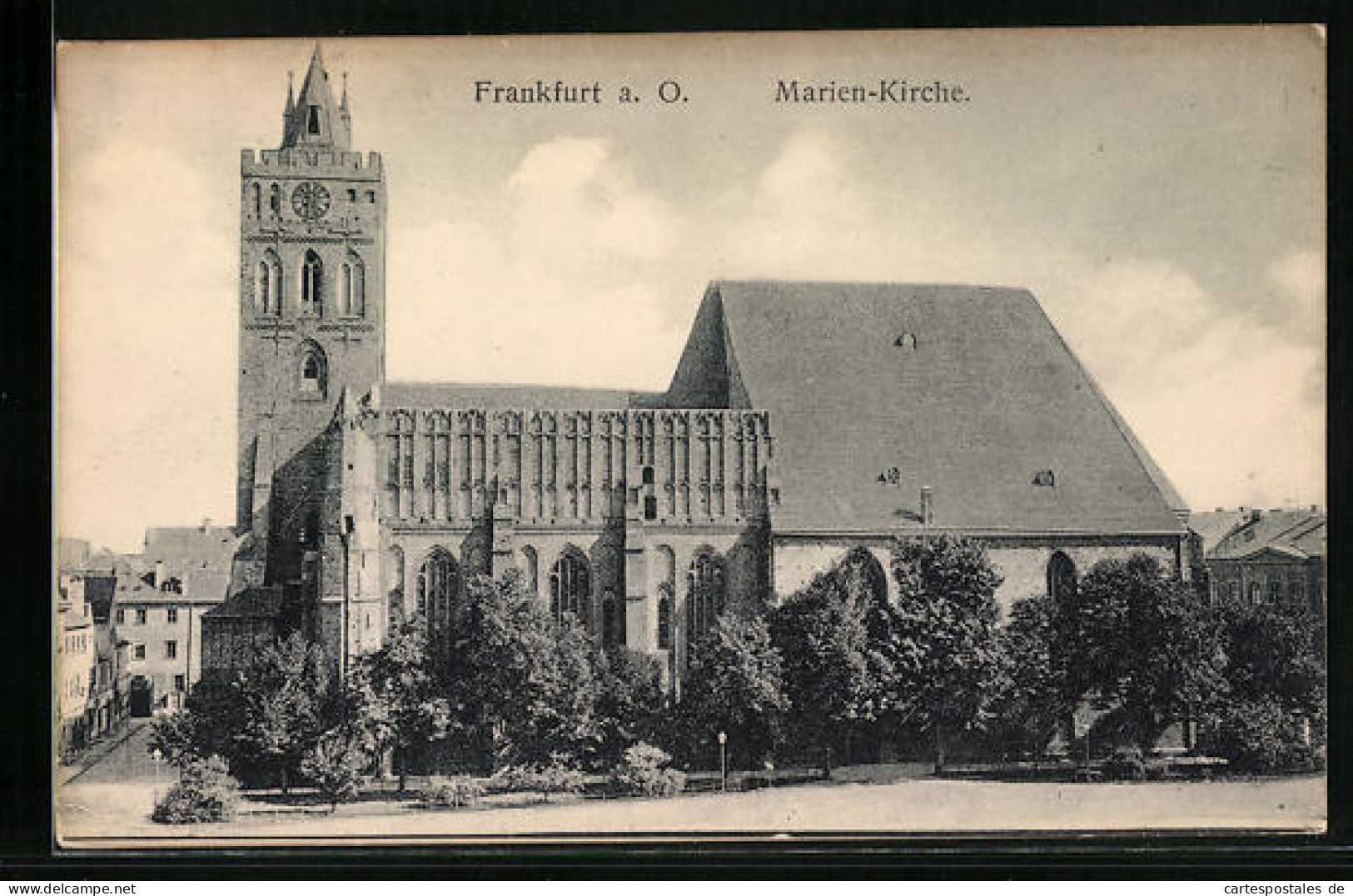 AK Frankfurt A. O., Marien-Kirche  - Frankfurt A. D. Oder