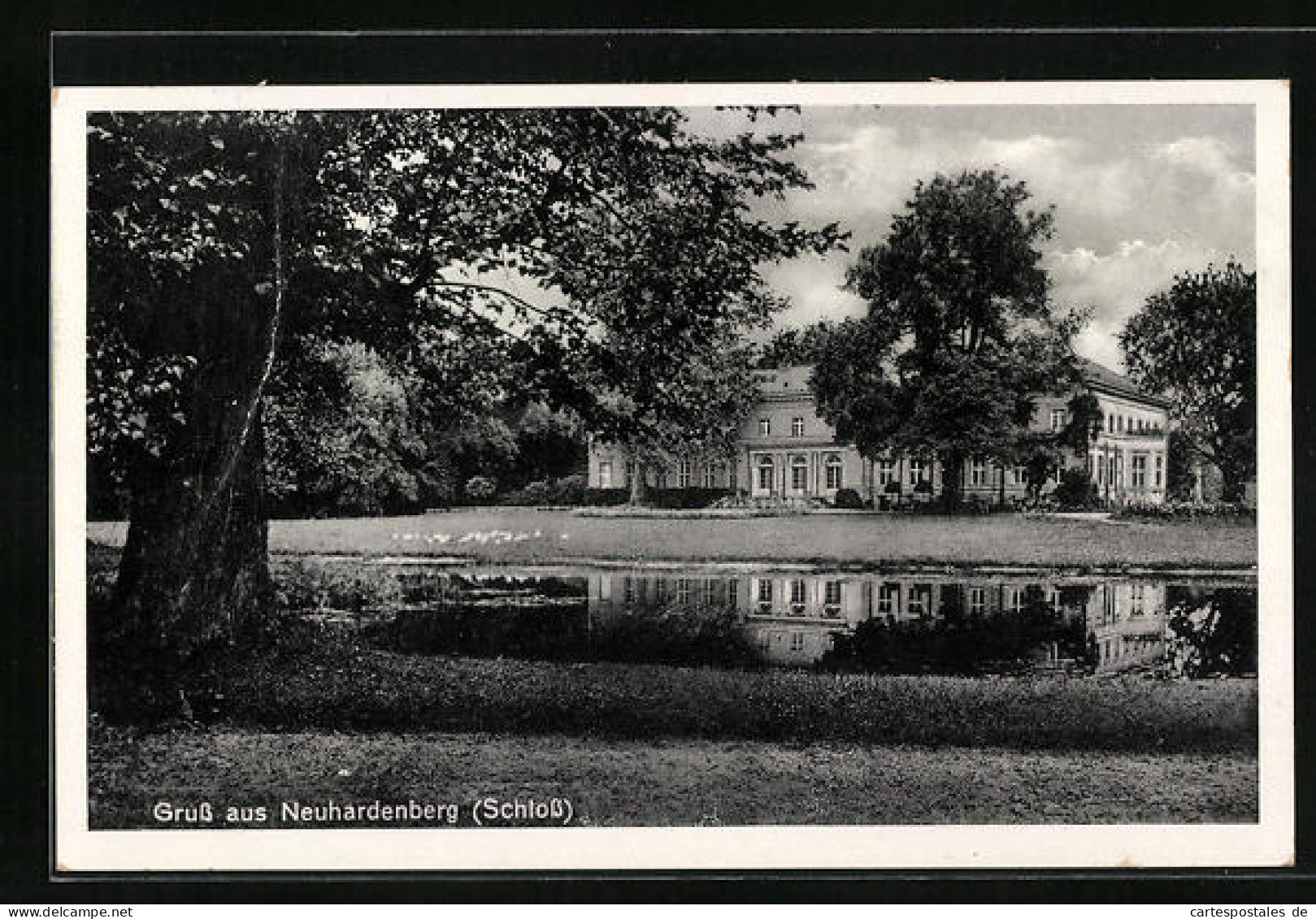 AK Neuhardenberg, Schloss Mit Parkpartie  - Neuhardenberg