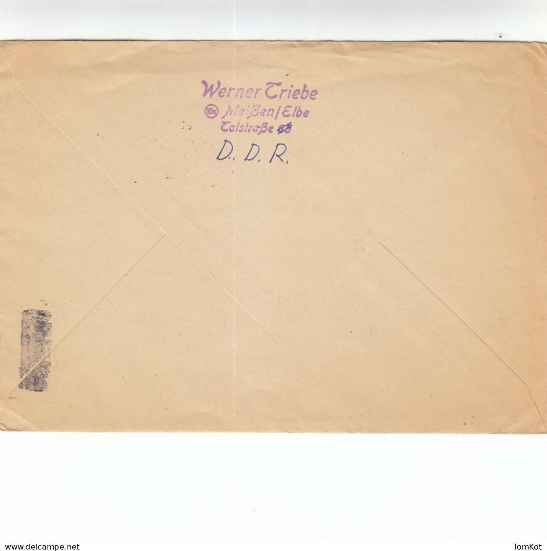 Airmail Cover DDR 1959. Meissen - Lettres & Documents