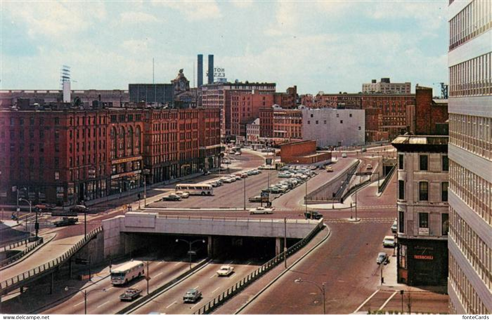 73918571 Boston__Massachusetts_USA Southeast Expressway Underpass At South Stati - Other & Unclassified