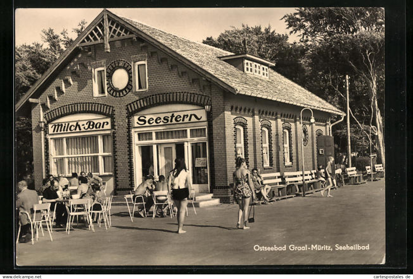 AK Graal-Müritz, Restaurant Milch-Bar Seestern  - Graal-Müritz