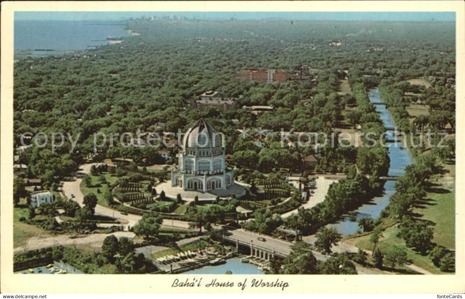 72613604 Wilmette The Bahai House Of Worship Fliegeraufnahme - Other & Unclassified