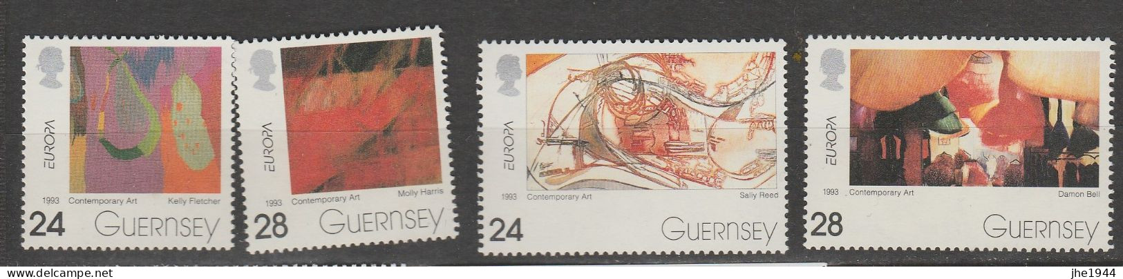 Europa 1993 Art contemporain Voir liste des timbres à vendre **