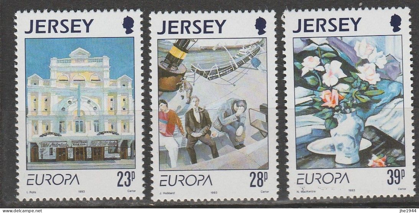 Europa 1993 Art contemporain Voir liste des timbres à vendre **