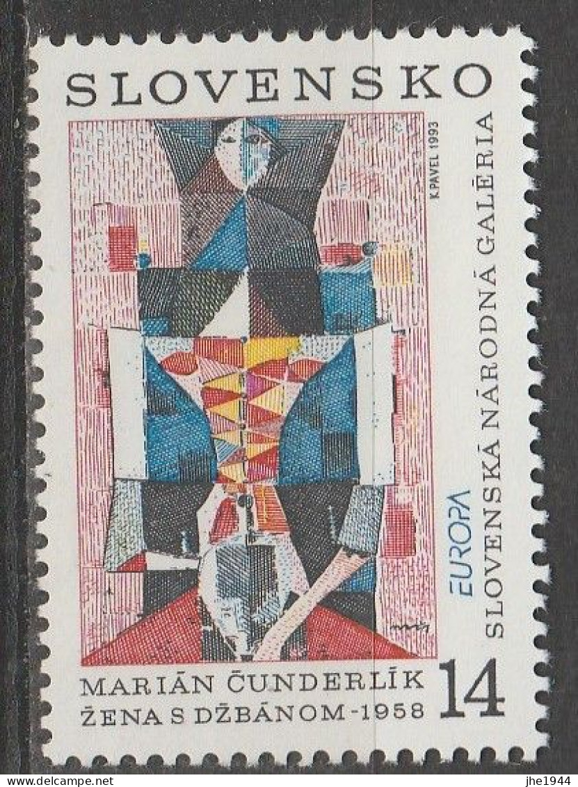 Europa 1993 Art contemporain Voir liste des timbres à vendre **