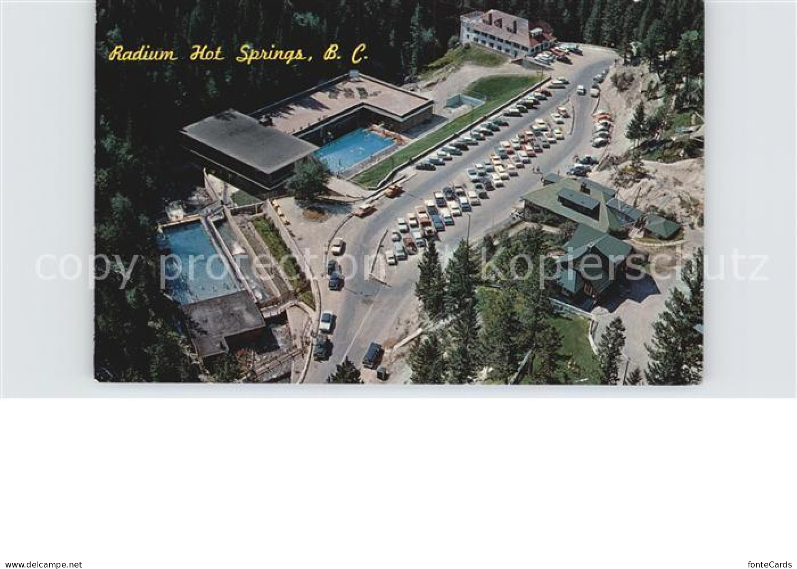 72612403 Radium Hot Springs BC Fliegeraufnahme Brockville - Unclassified